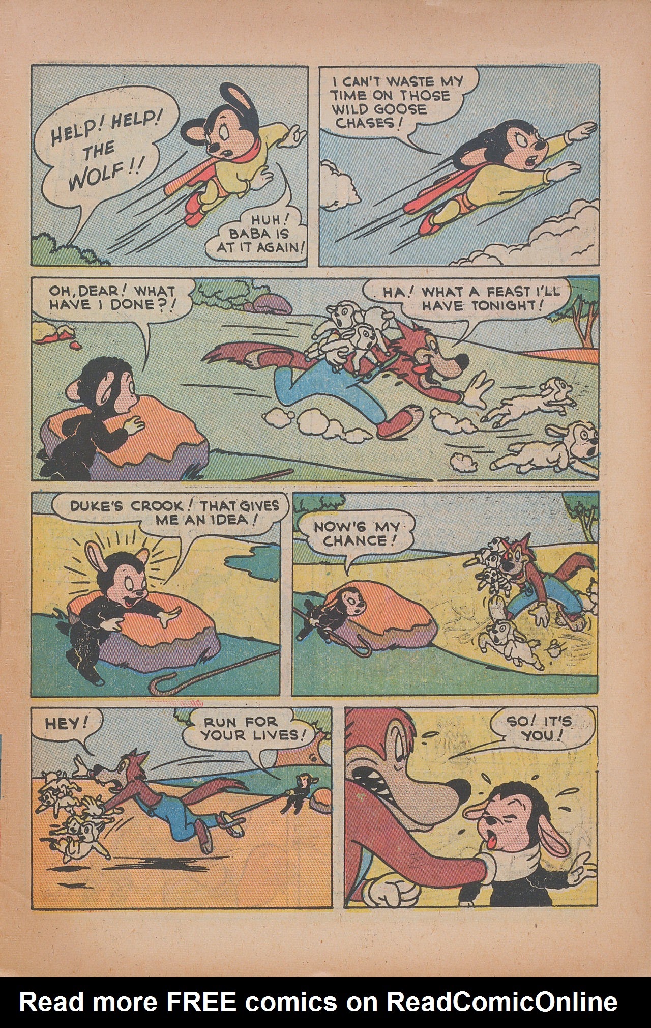 Read online Paul Terry's Mighty Mouse Comics comic -  Issue #5 - 25