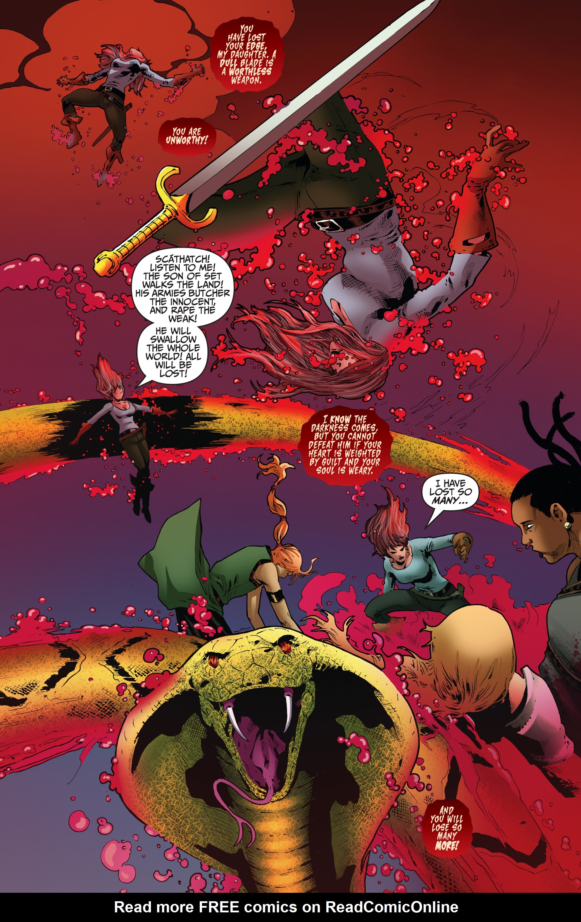 Read online Red Sonja: Vulture's Circle comic -  Issue # _TPB - 67