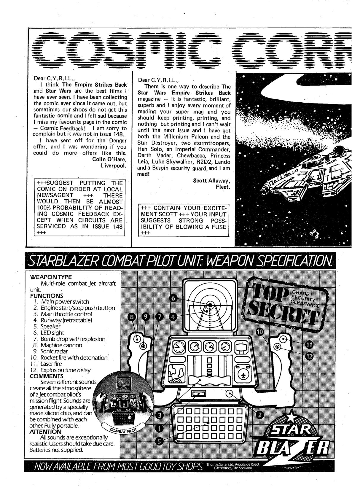 Read online Star Wars Weekly comic -  Issue #151 - 36