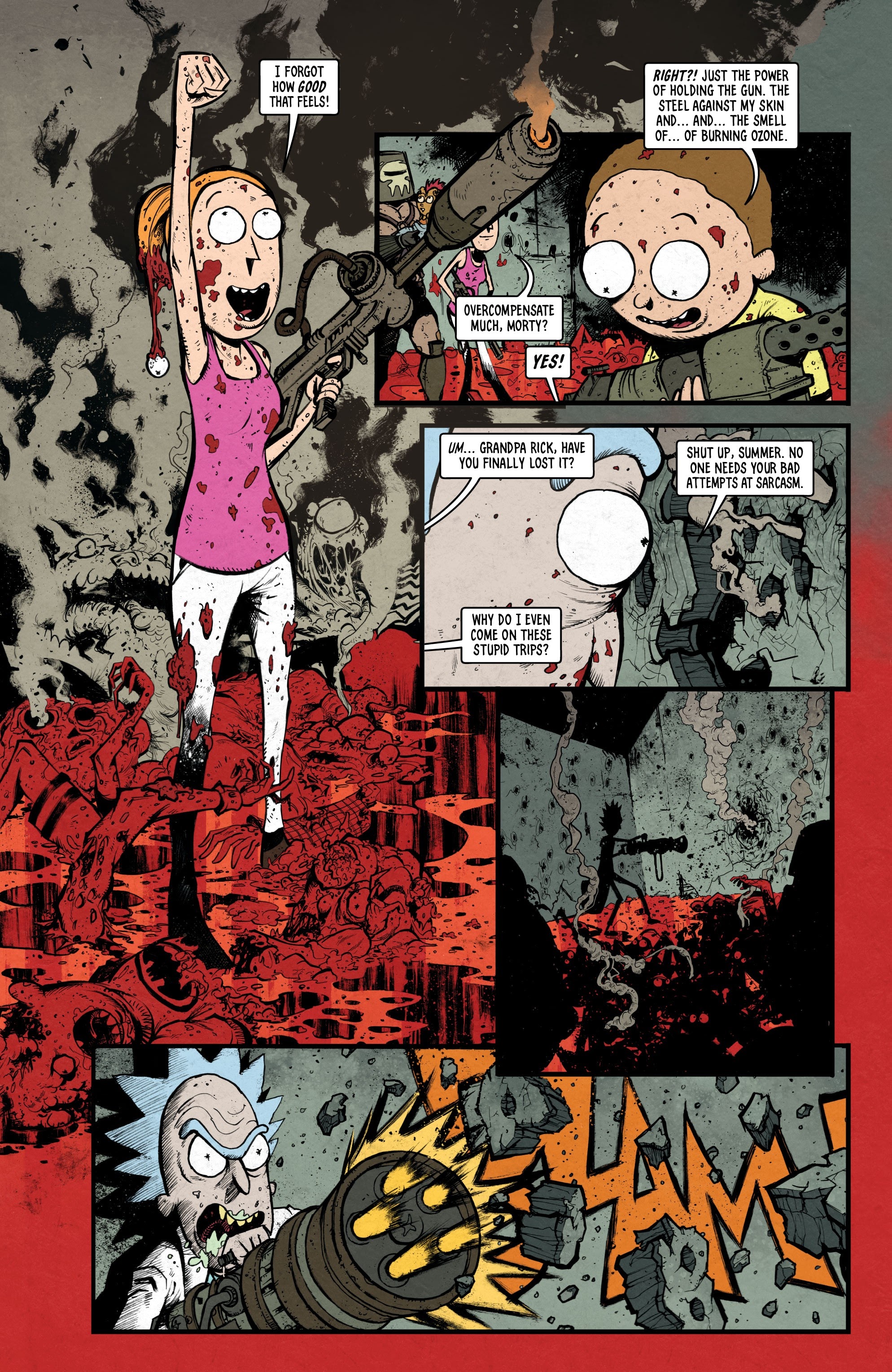 Read online Rick and Morty Presents: Death Stalkers comic -  Issue # Full - 27
