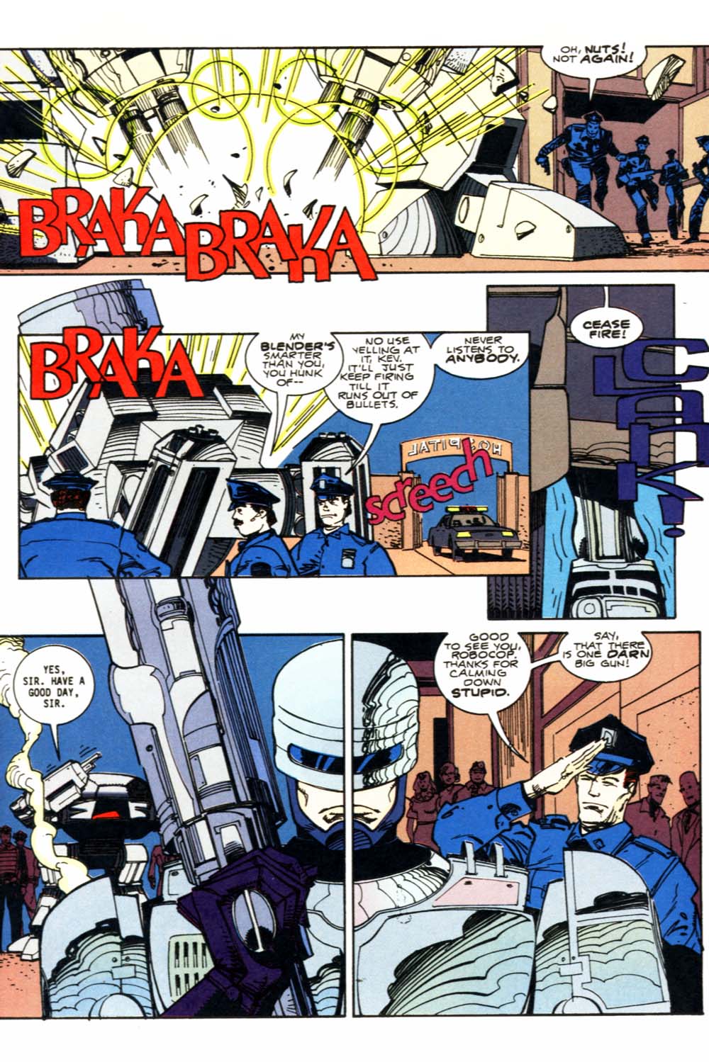 Read online Robocop Versus The Terminator comic -  Issue #2 - 9