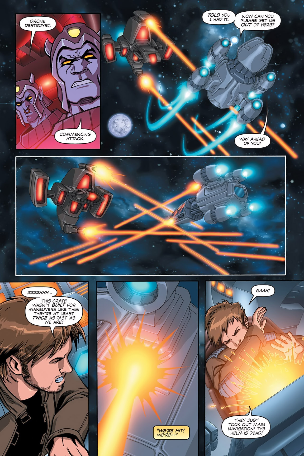 Read online Voltron: Defender of the Universe (Existed) comic -  Issue #1 - 11