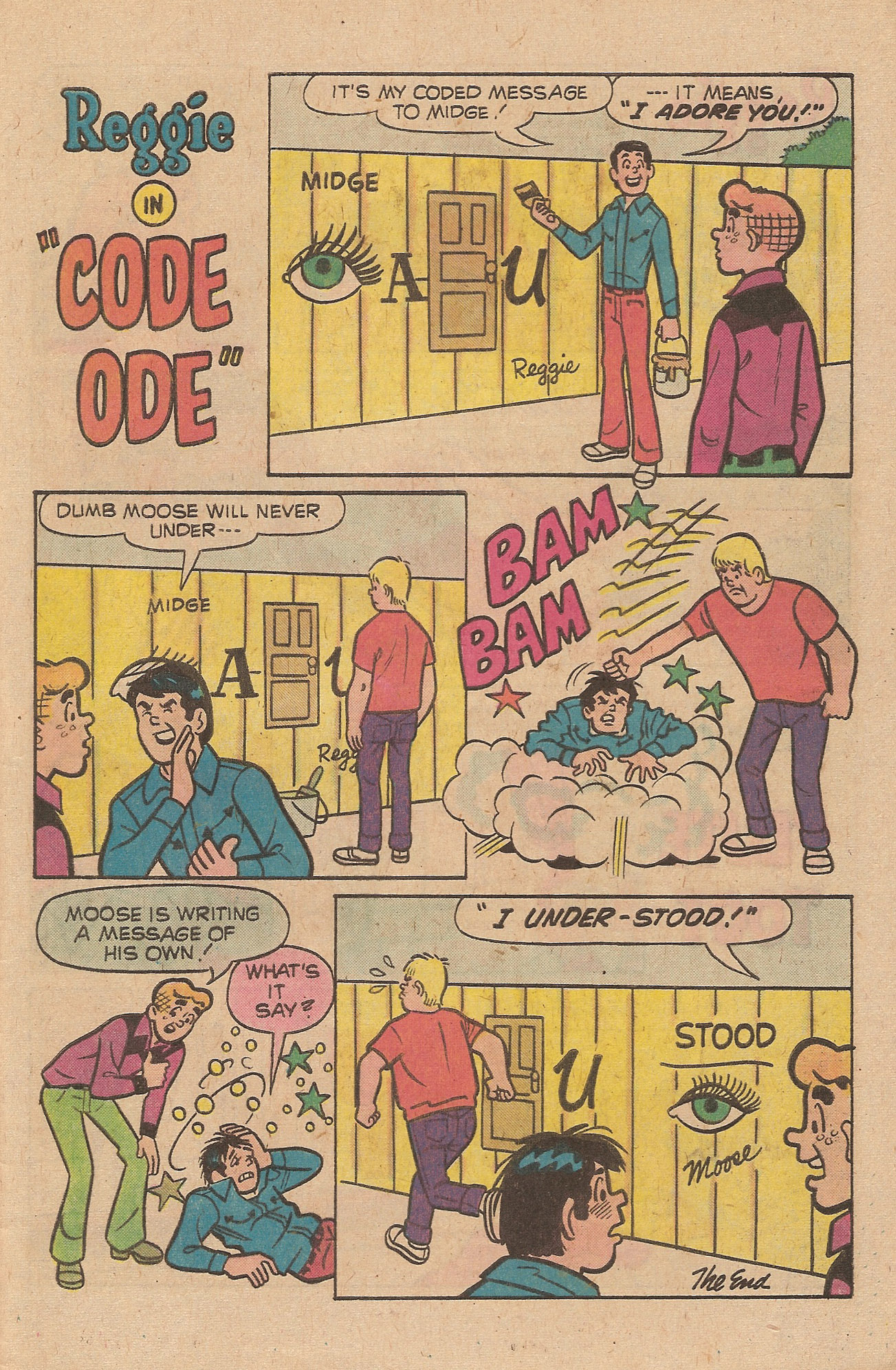Read online Reggie's Wise Guy Jokes comic -  Issue #40 - 29