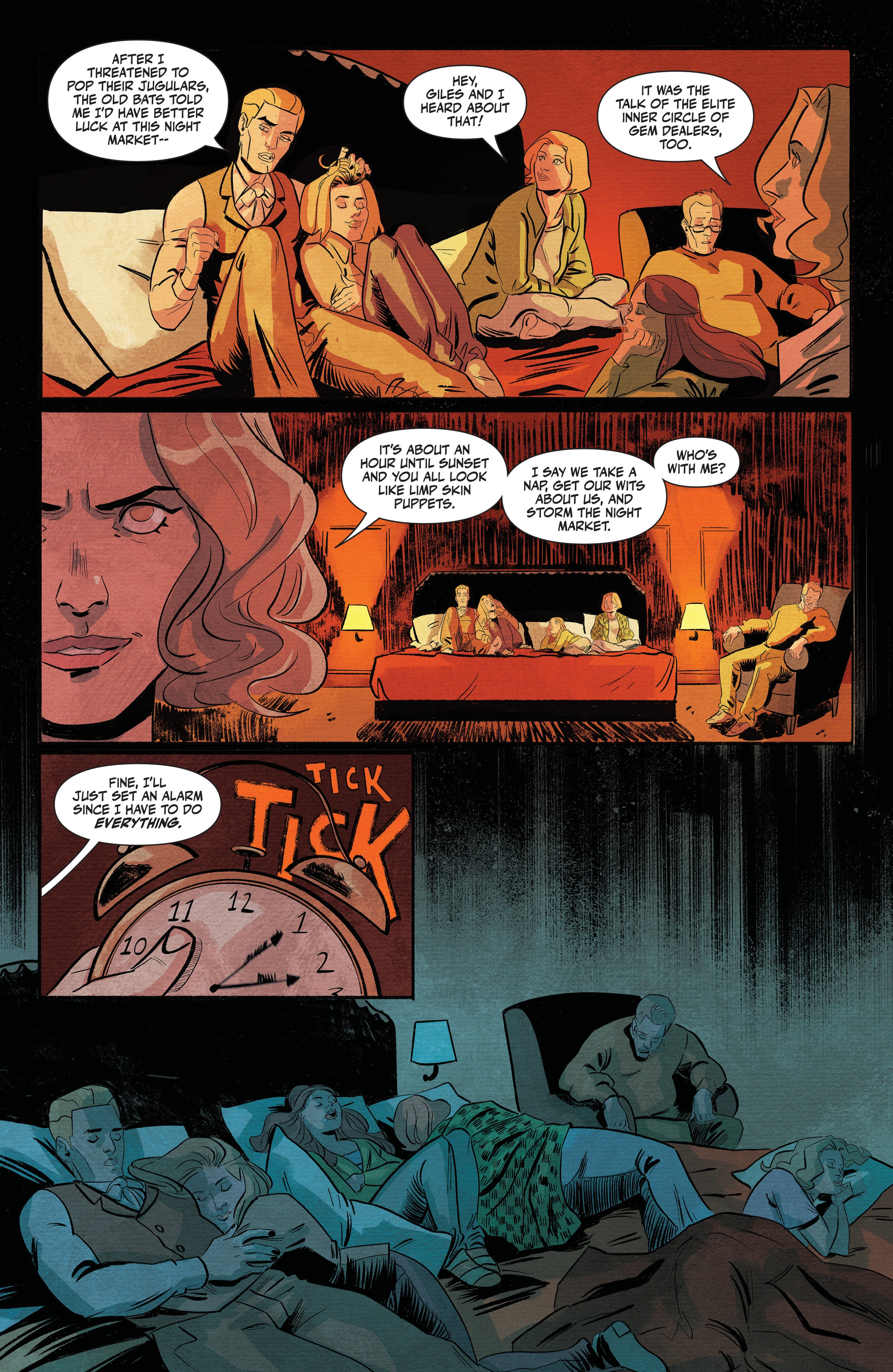 Read online Buffy the Last Vampire Slayer: The Lost Summers comic -  Issue # TPB - 33