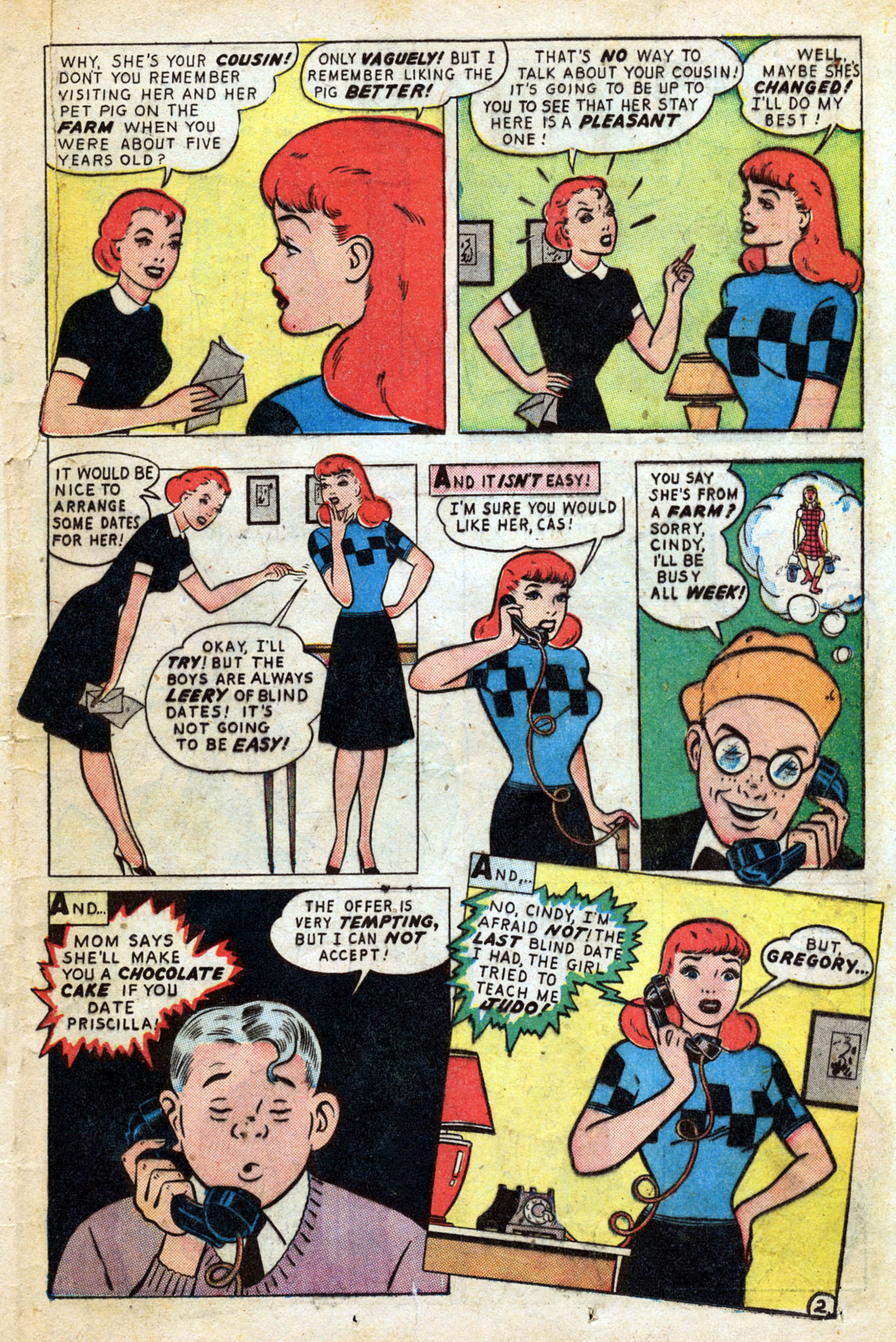 Read online Margie Comics comic -  Issue #43 - 37