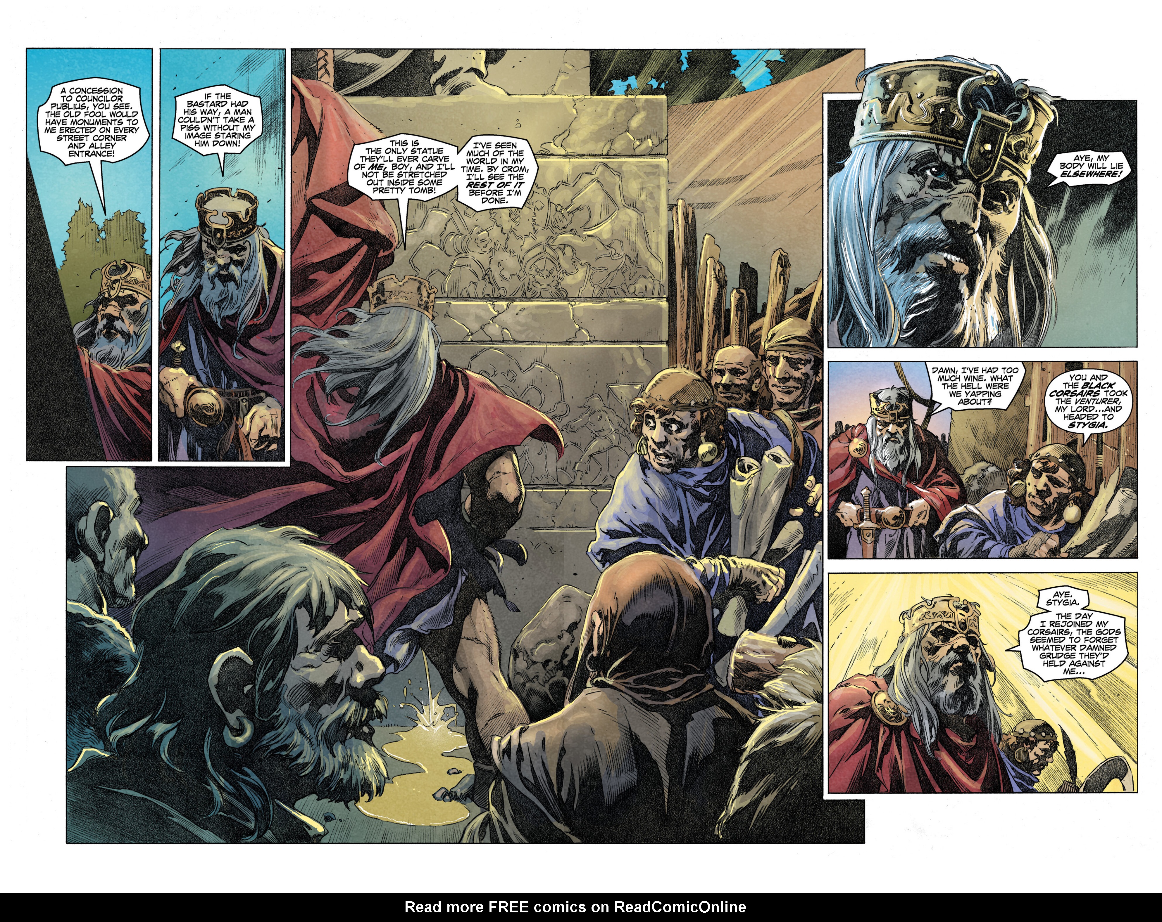 Read online King Conan Chronicles Epic Collection comic -  Issue # Wolves And Dragons (Part 2) - 95
