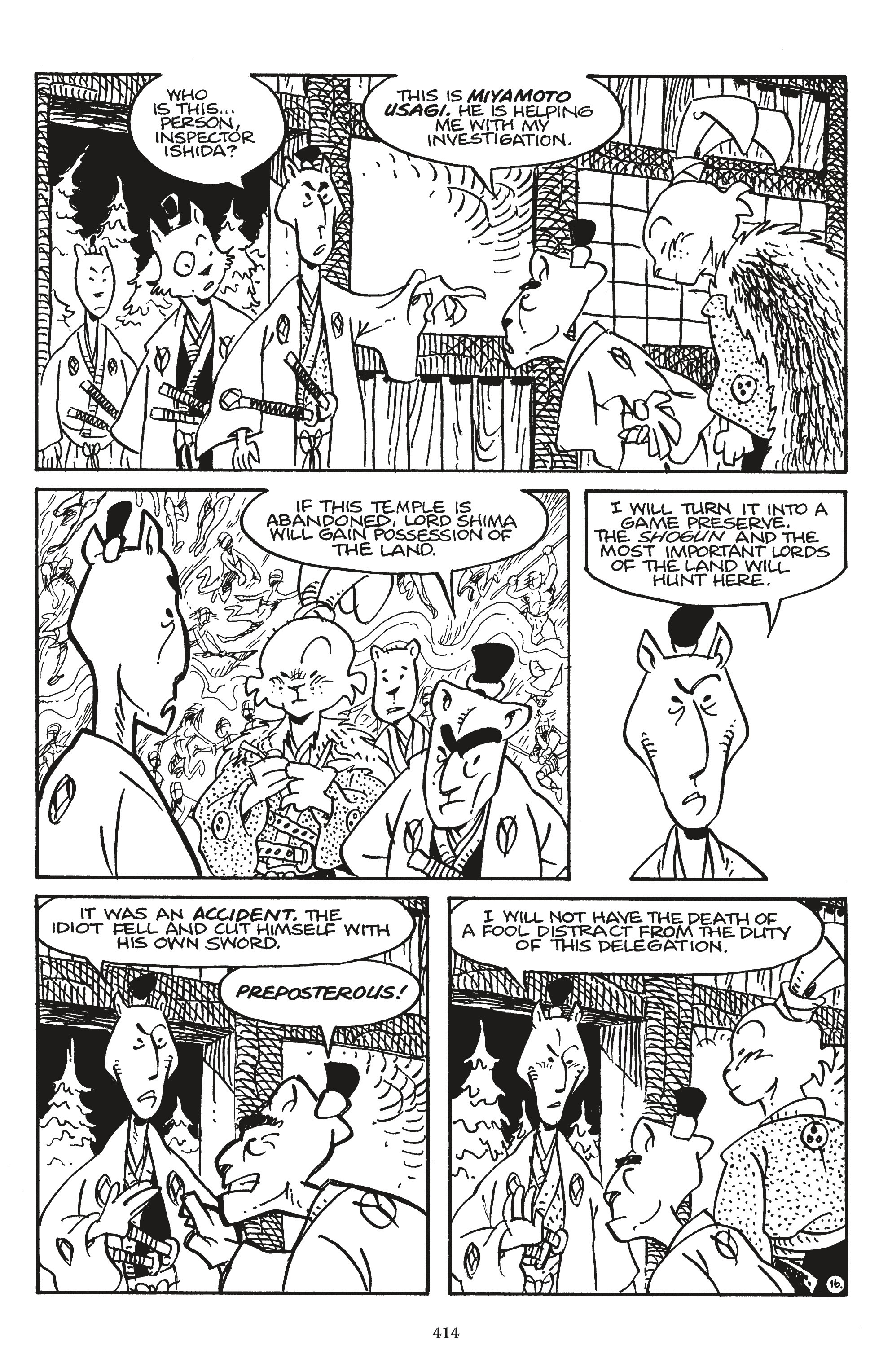 Read online The Usagi Yojimbo Saga comic -  Issue # TPB 8 (Part 5) - 12