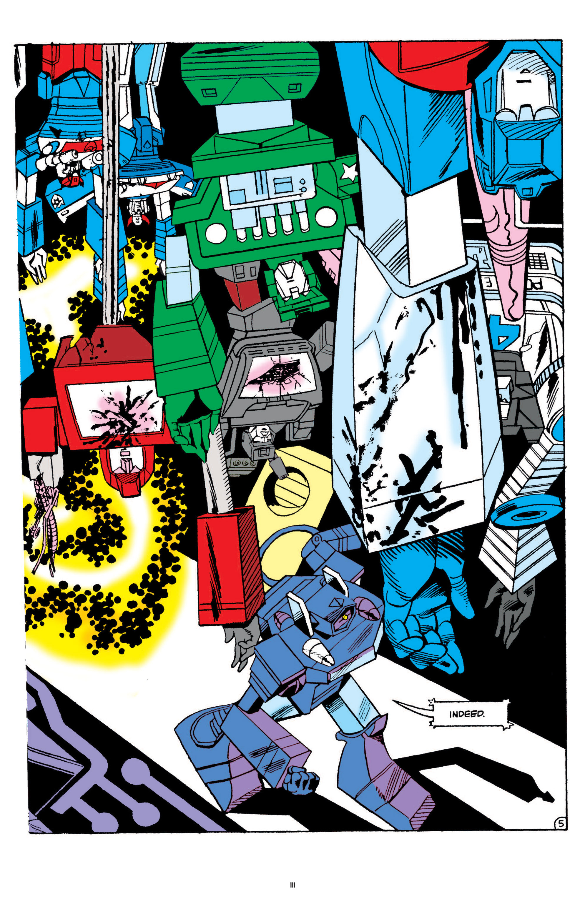 Read online The Transformers Classics comic -  Issue # TPB 1 - 112