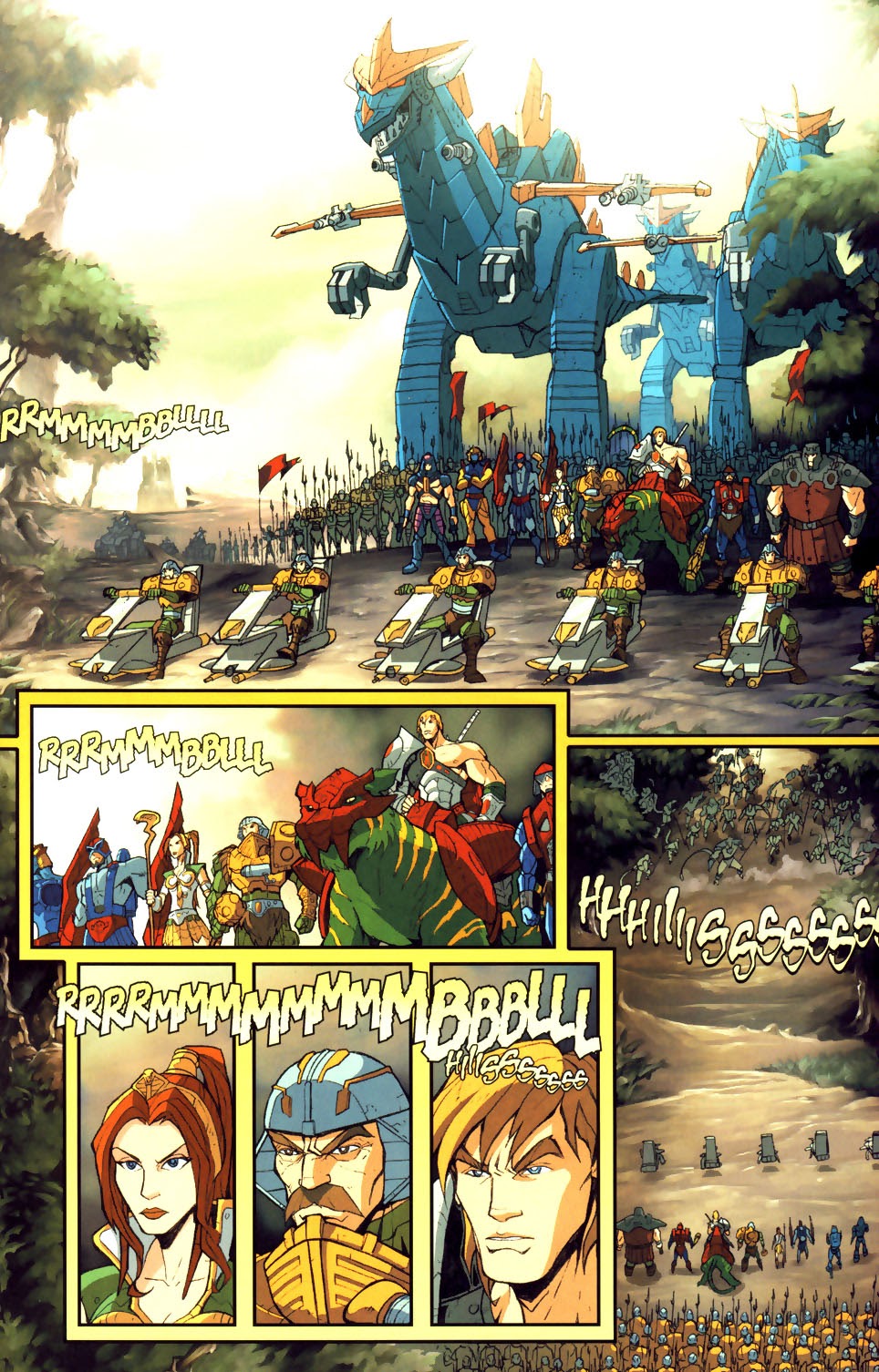 Read online Masters of the Universe Rise of the Snake Men comic -  Issue #3 - 5