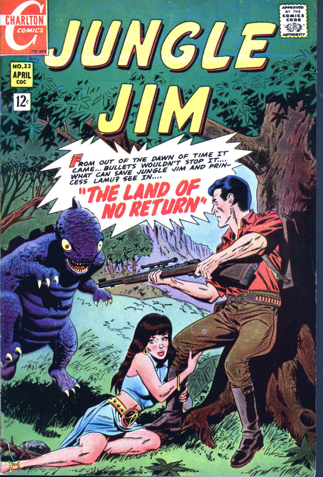 Read online Jungle Jim (1969) comic -  Issue #23 - 1