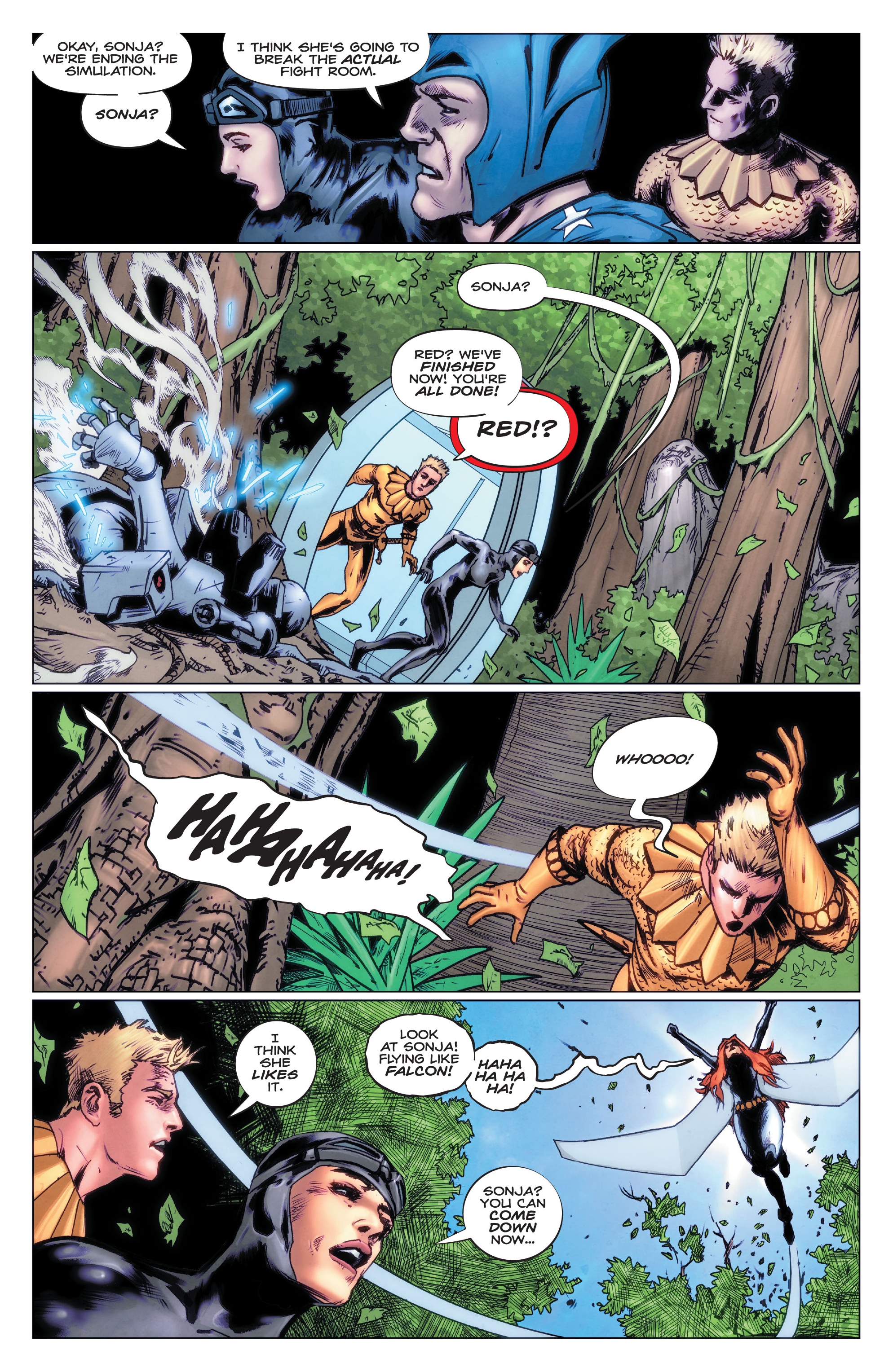 Read online Red Sonja: The Superpowers comic -  Issue # TPB (Part 1) - 88