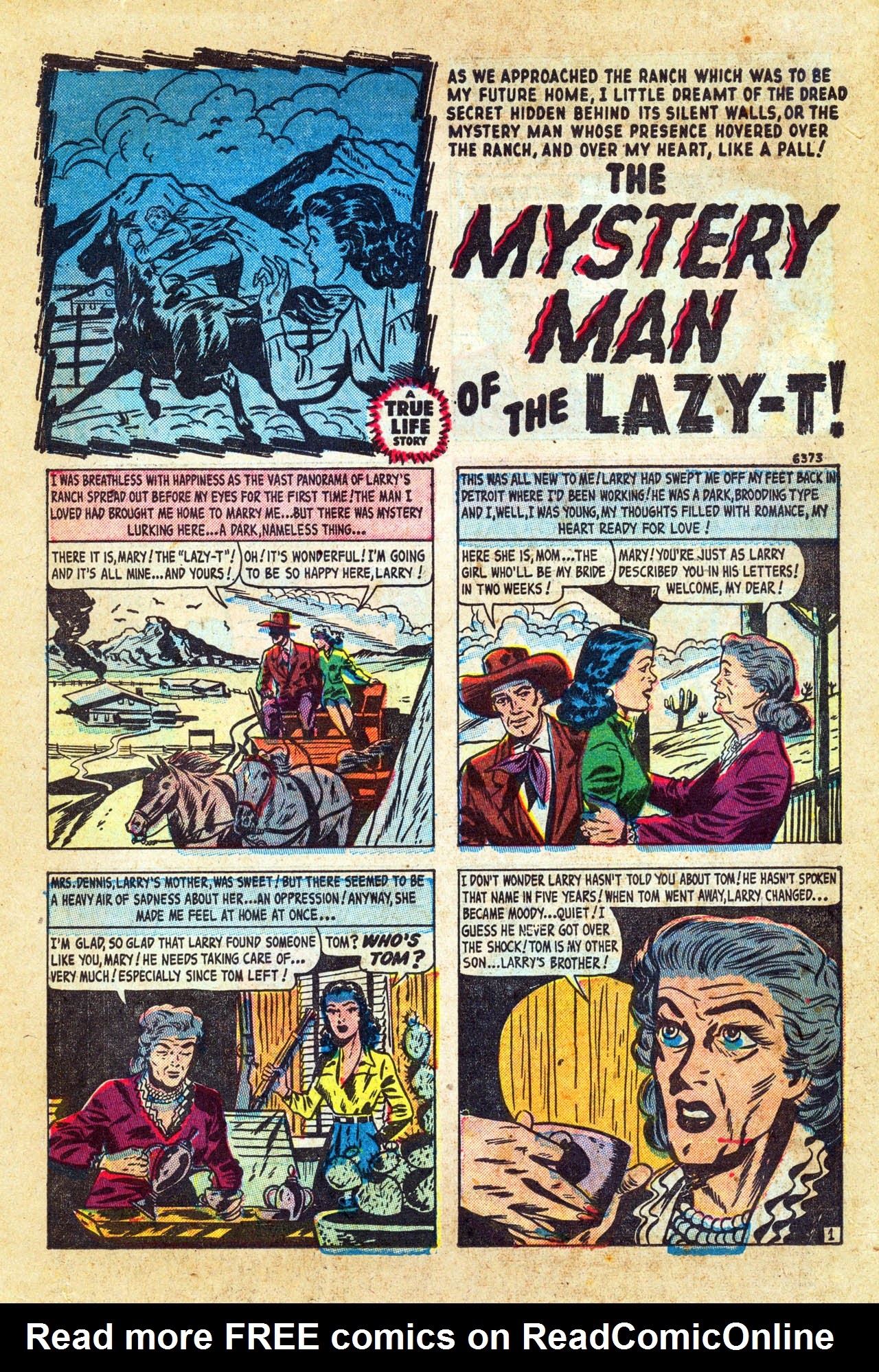 Read online Romances of the West comic -  Issue #1 - 17