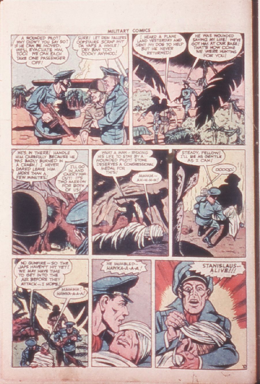 Read online Military Comics comic -  Issue #32 - 12