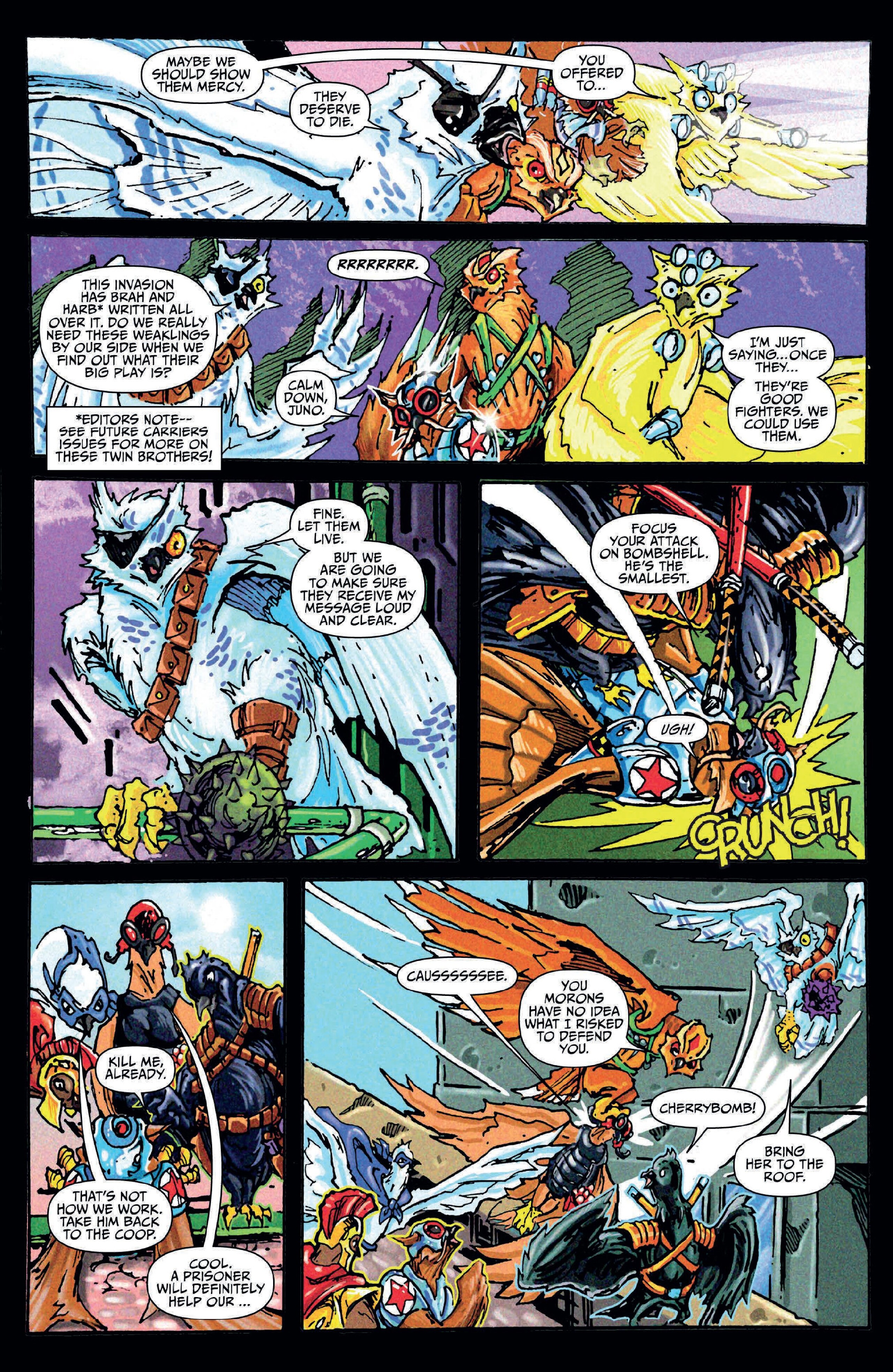 Read online Carriers comic -  Issue #4 - 21