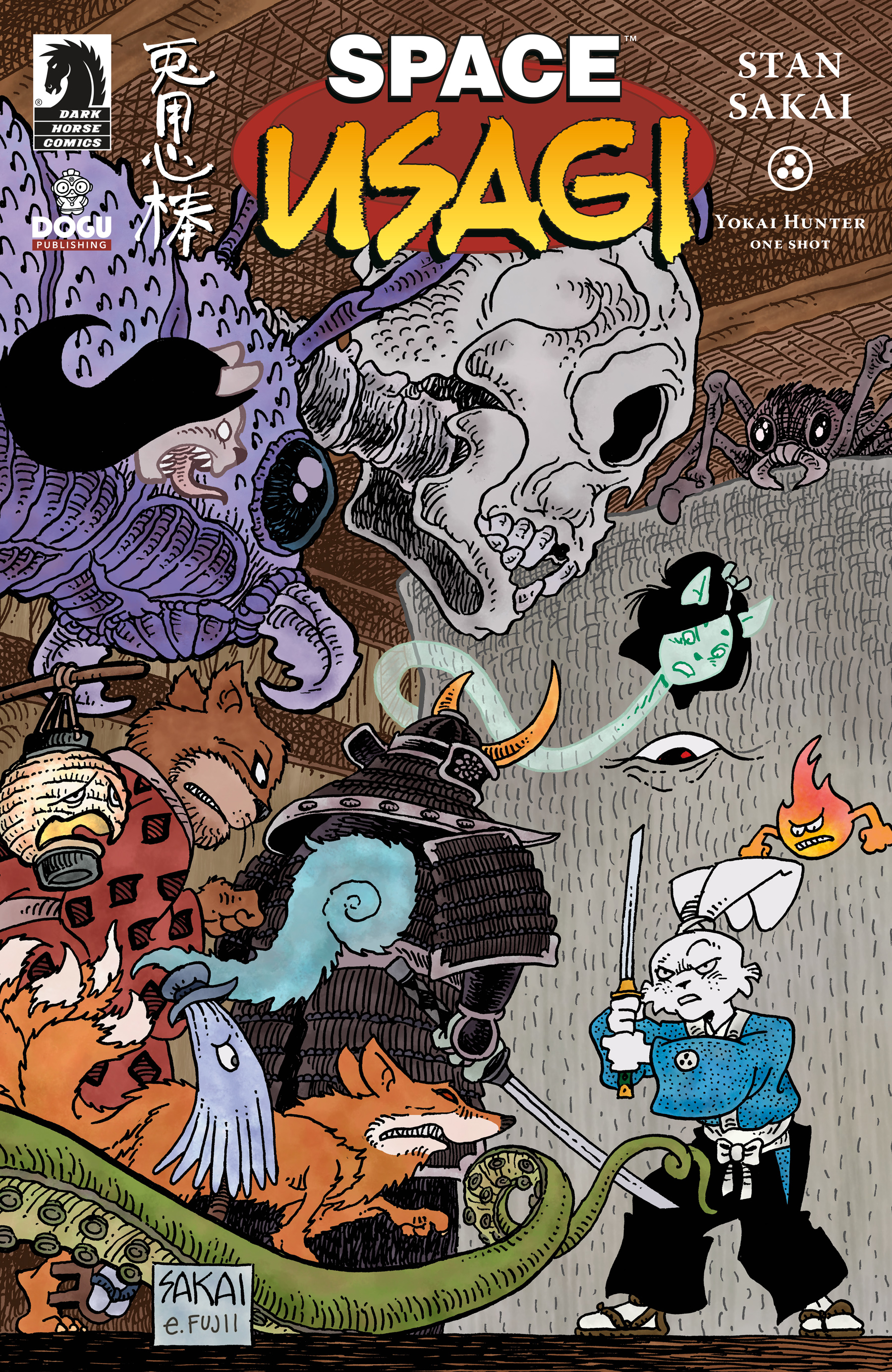 Read online Space Usagi: Yokai Hunter comic -  Issue # Full - 1