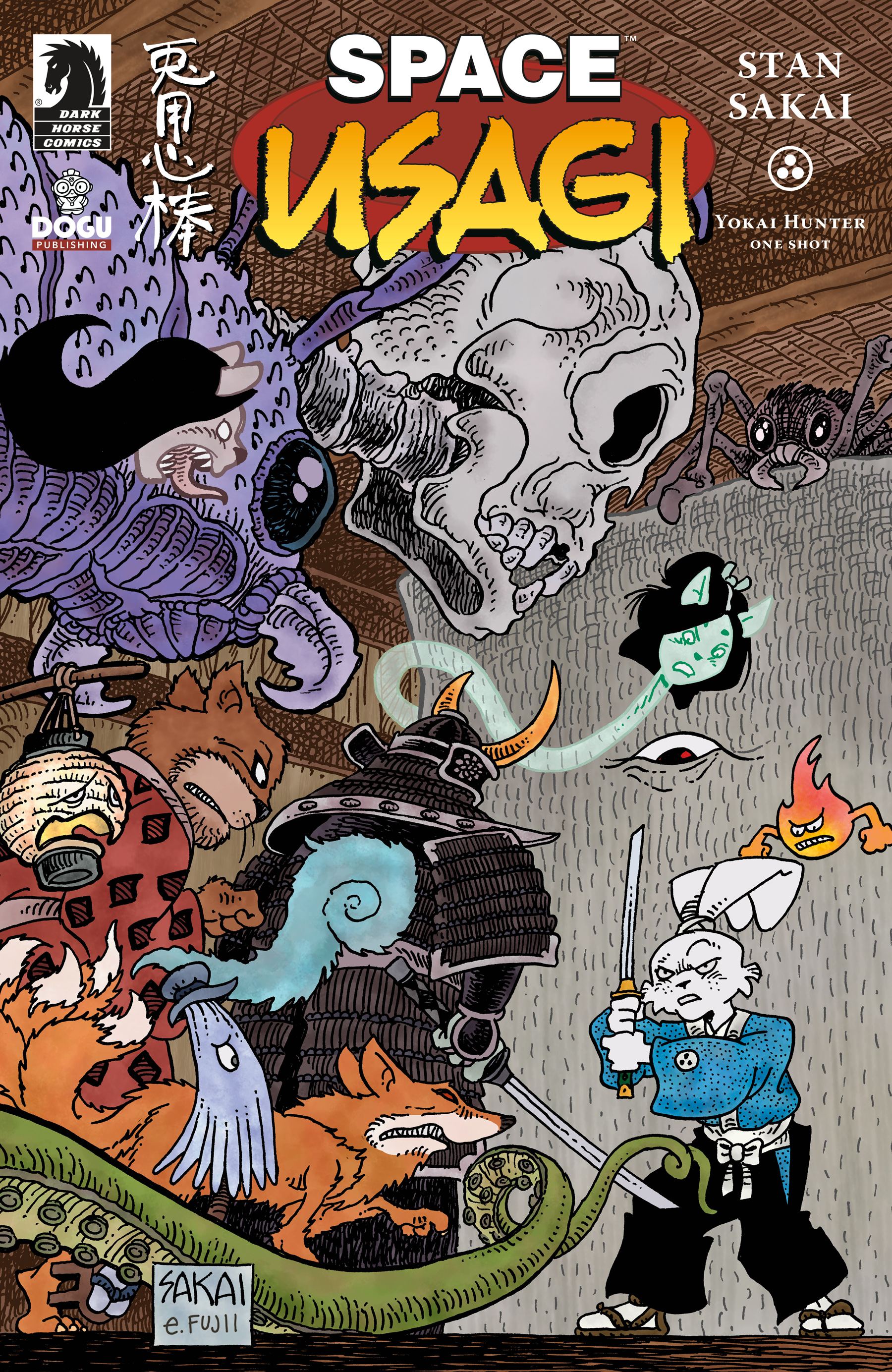 Read online Space Usagi: Yokai Hunter comic -  Issue # Full - 1