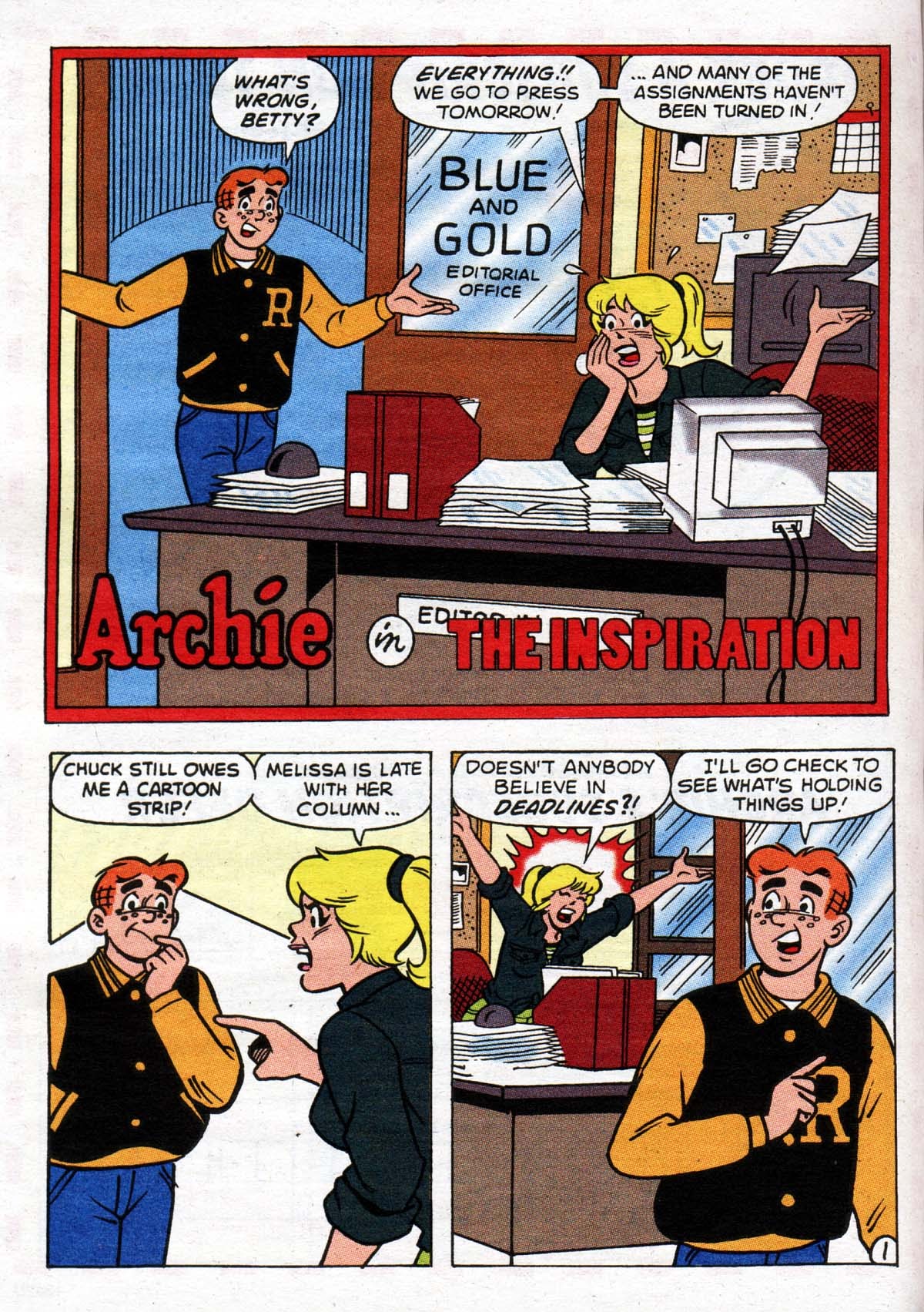Read online Archie's Double Digest Magazine comic -  Issue #139 - 132