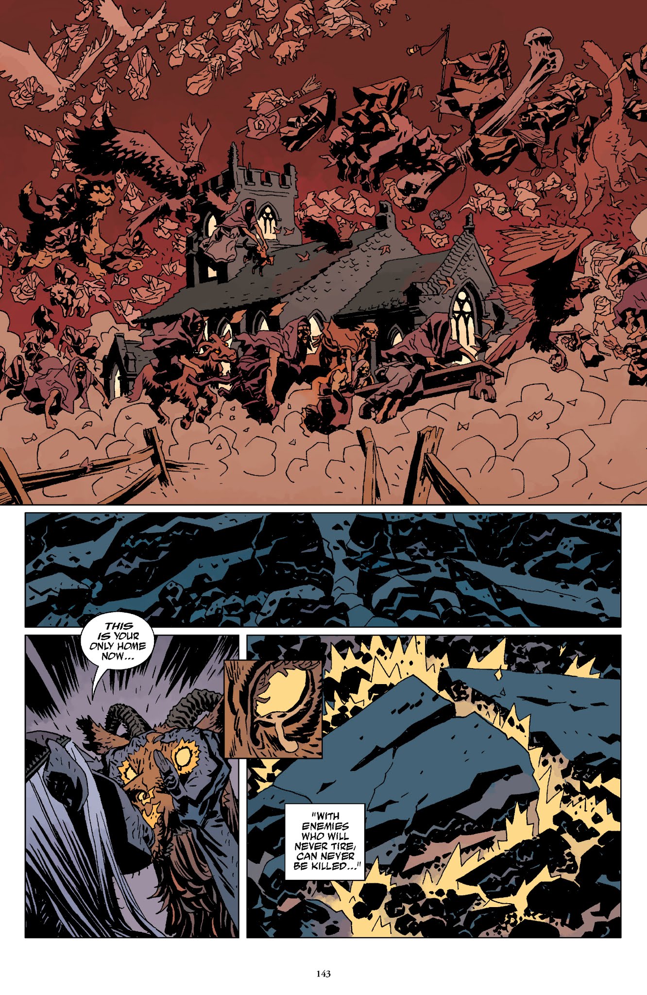 Read online Hellboy Omnibus comic -  Issue # TPB 3 (Part 2) - 44