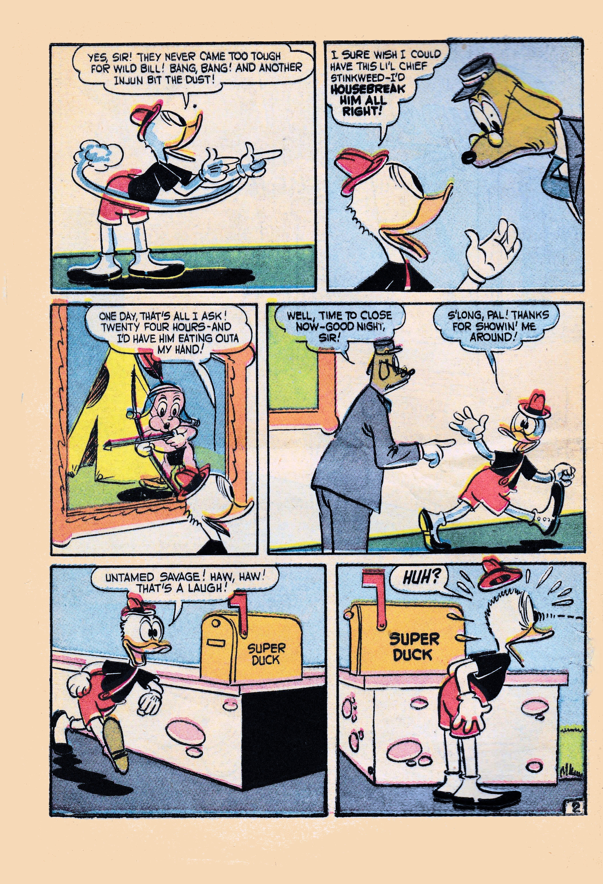 Read online Super Duck Comics comic -  Issue #7 - 4