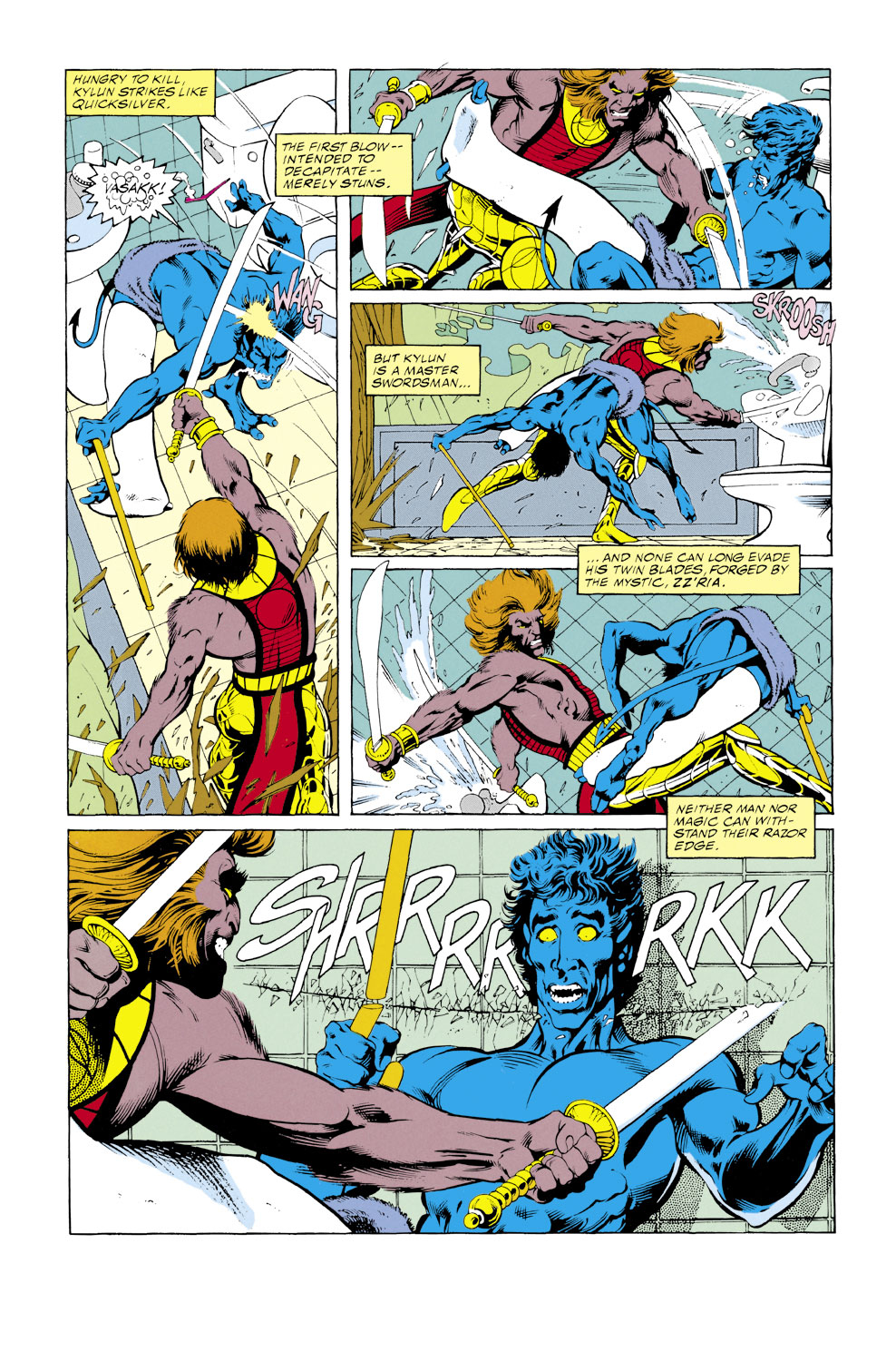 Read online Excalibur (1988) comic -  Issue #46 - 7