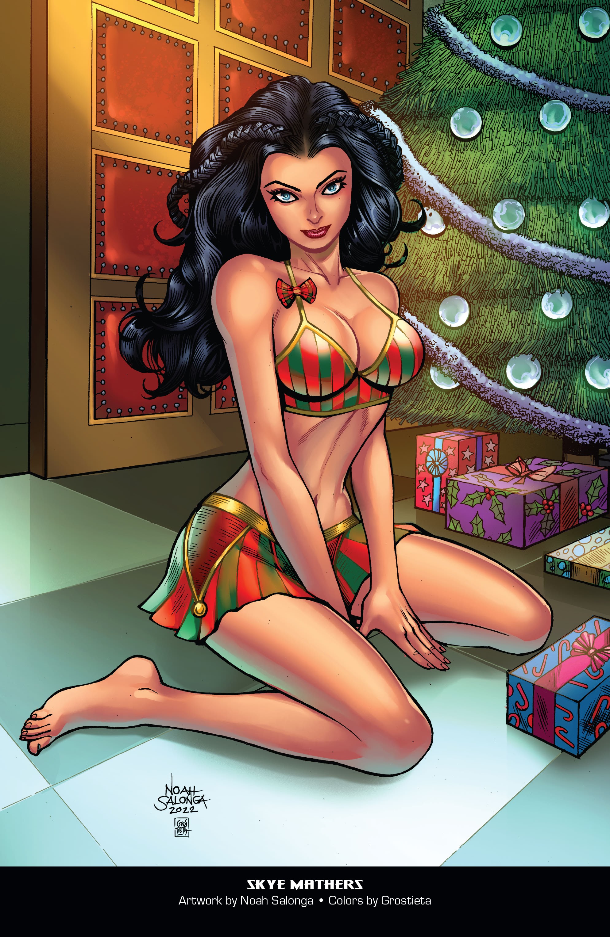 Read online Grimm Fairy Tales 2022 Holiday Pinup Special comic -  Issue # Full - 30