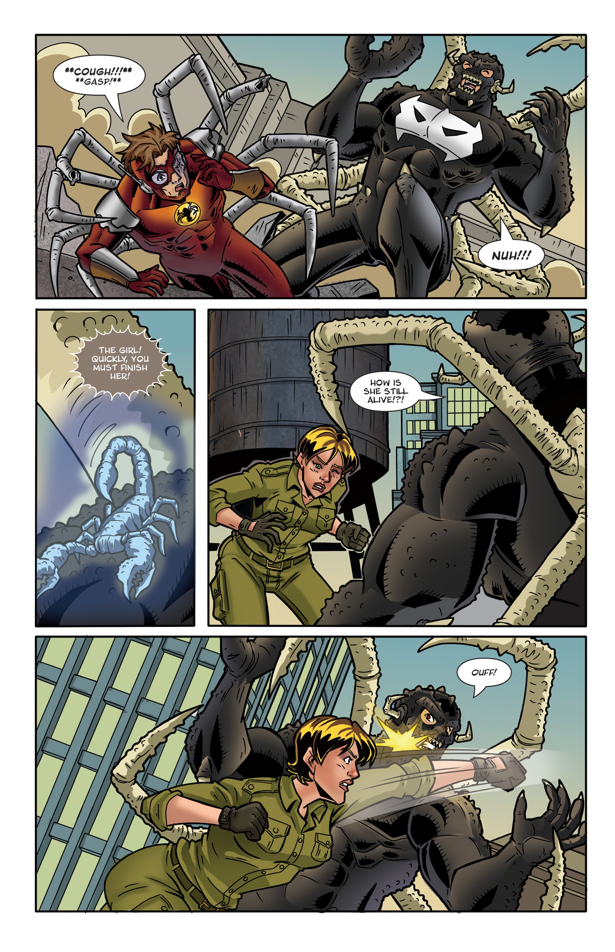Read online Crimson Scorpion comic -  Issue #2 - 12