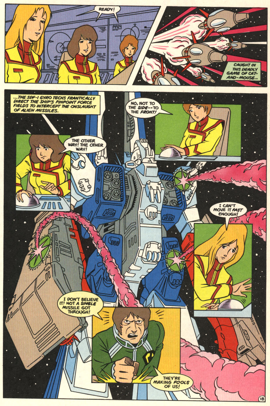 Read online Robotech The Macross Saga comic -  Issue #6 - 20