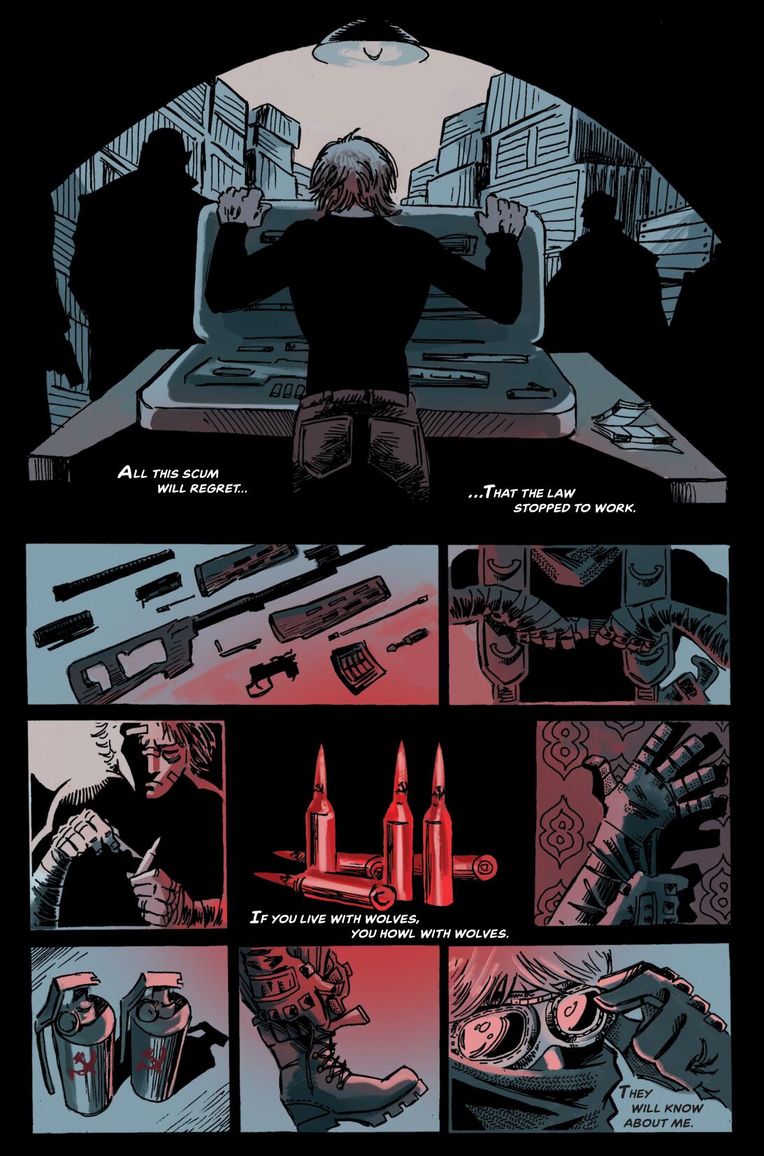 Read online Warrior Of Communism comic -  Issue # TPB - 23