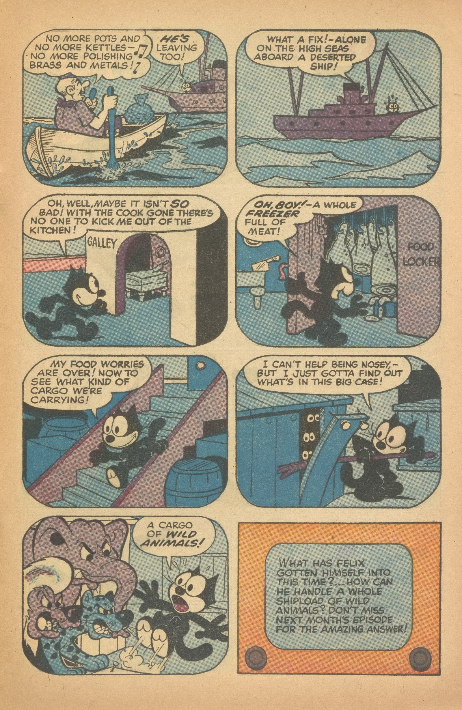 Read online Felix the Cat (1955) comic -  Issue #106 - 29