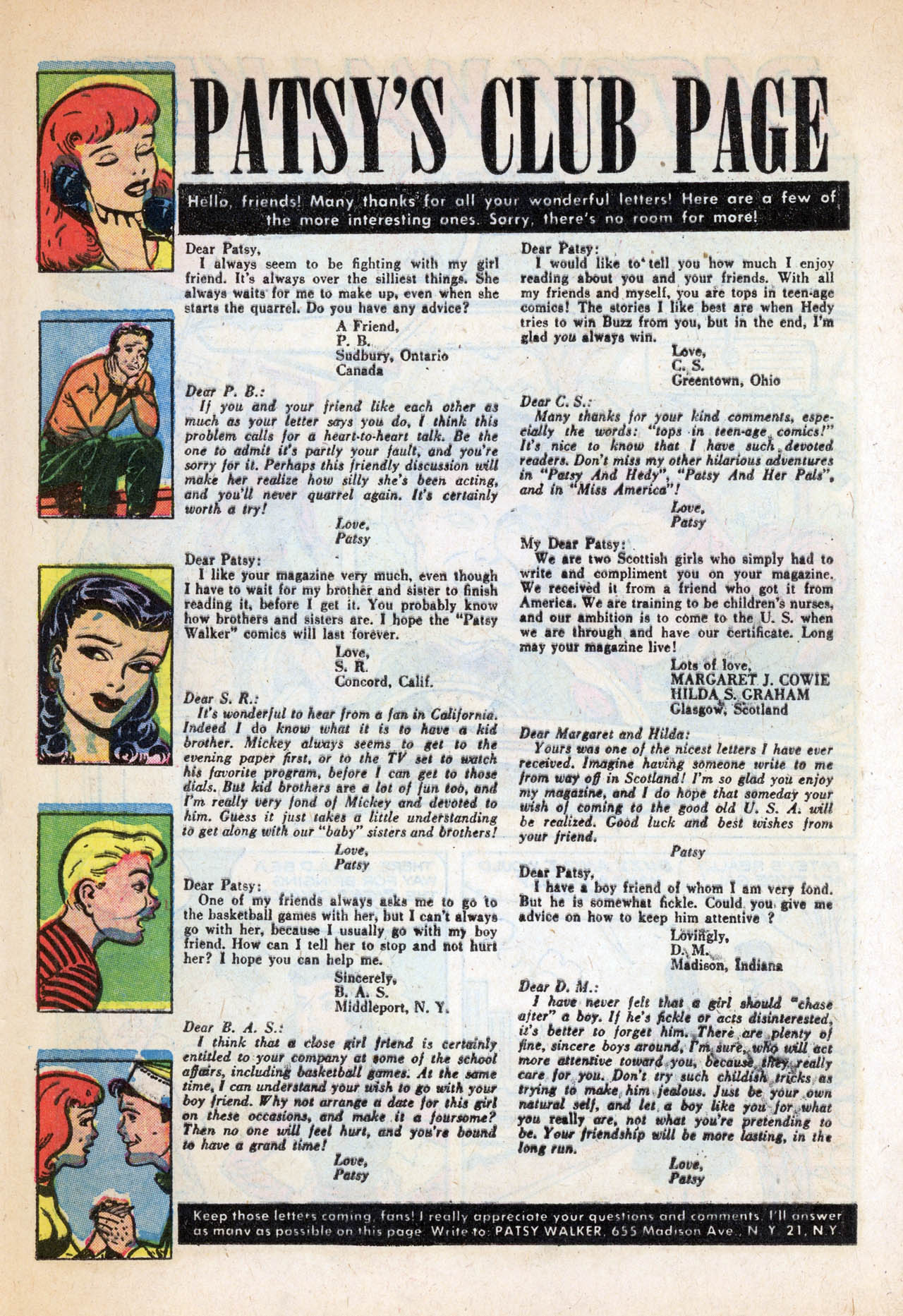 Read online Patsy Walker comic -  Issue #59 - 25