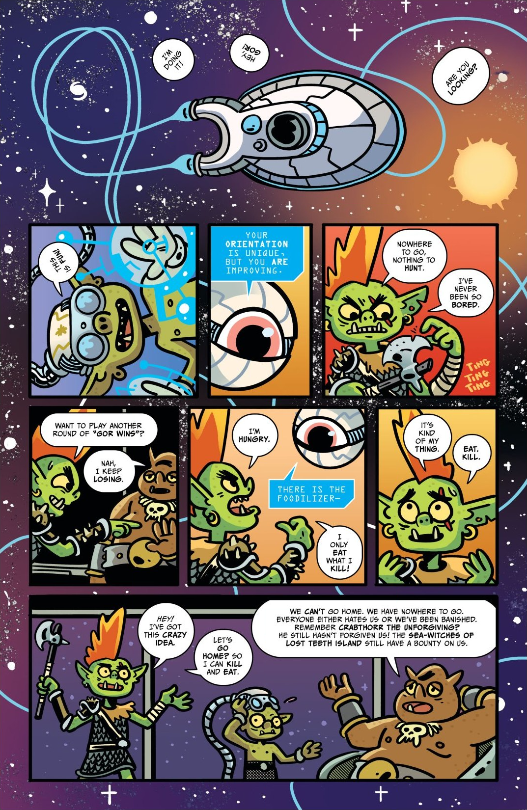 Read online Orcs in Space comic -  Issue # TPB - 23
