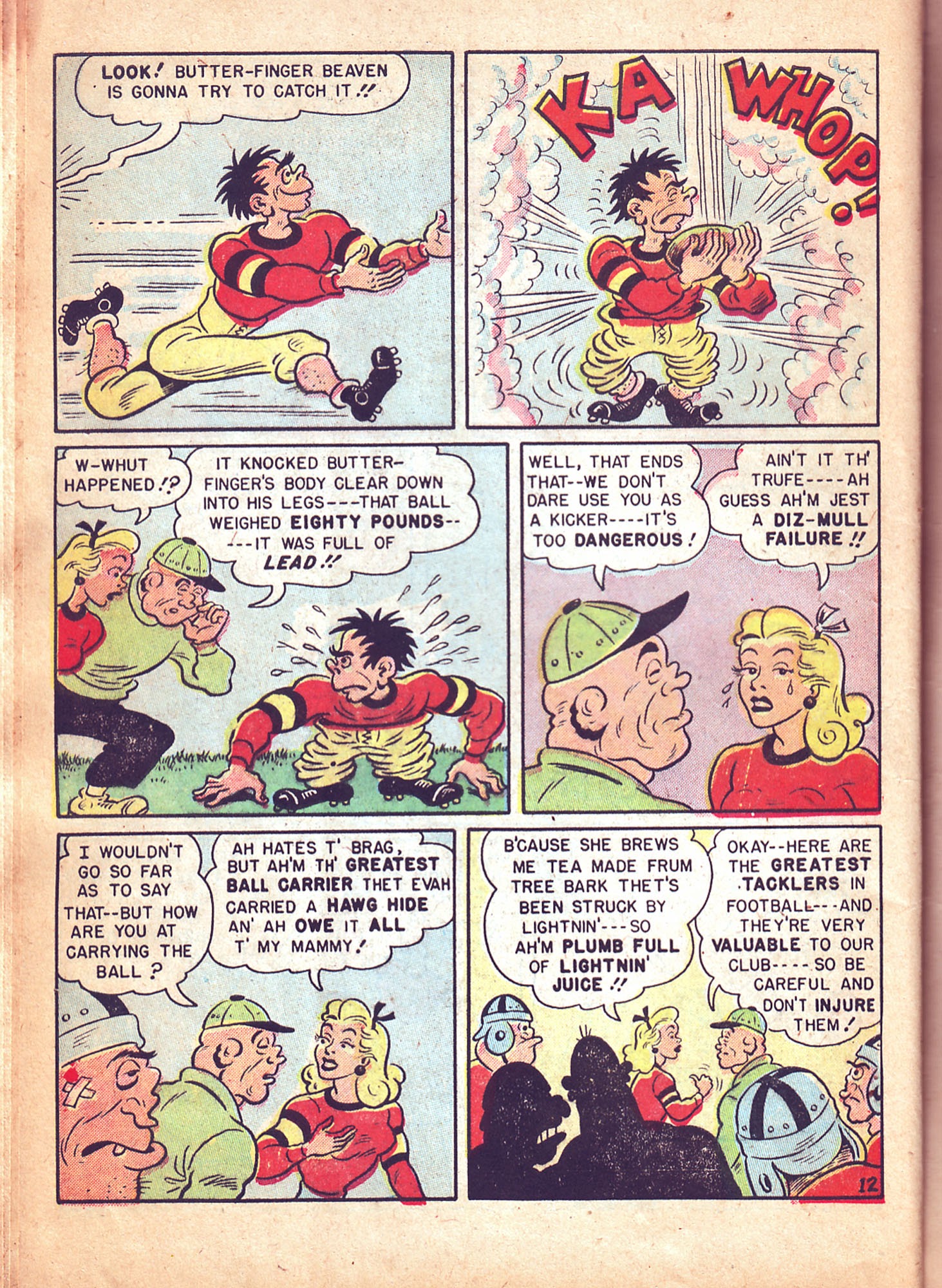 Read online Babe (1948) comic -  Issue #4 - 14