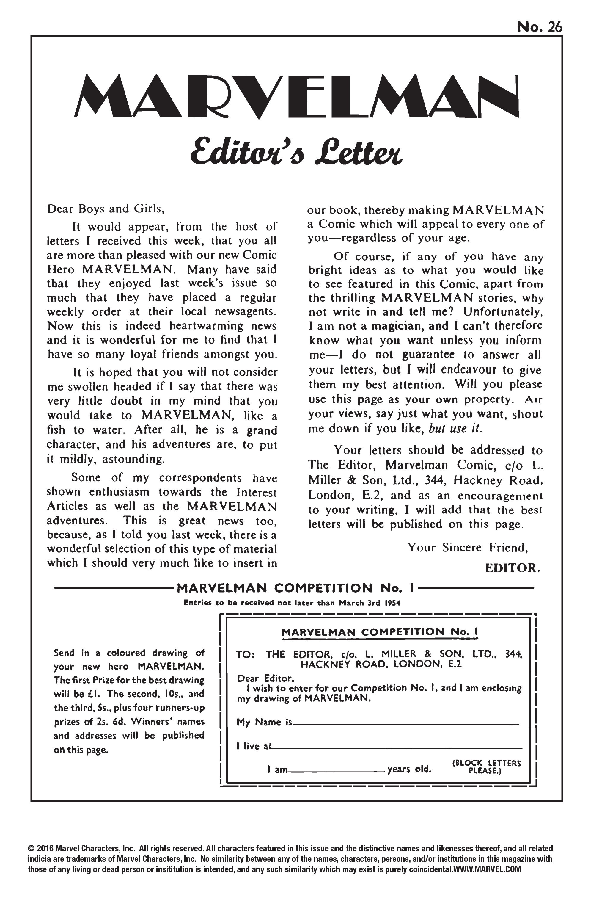 Read online Marvelman comic -  Issue #26 - 2