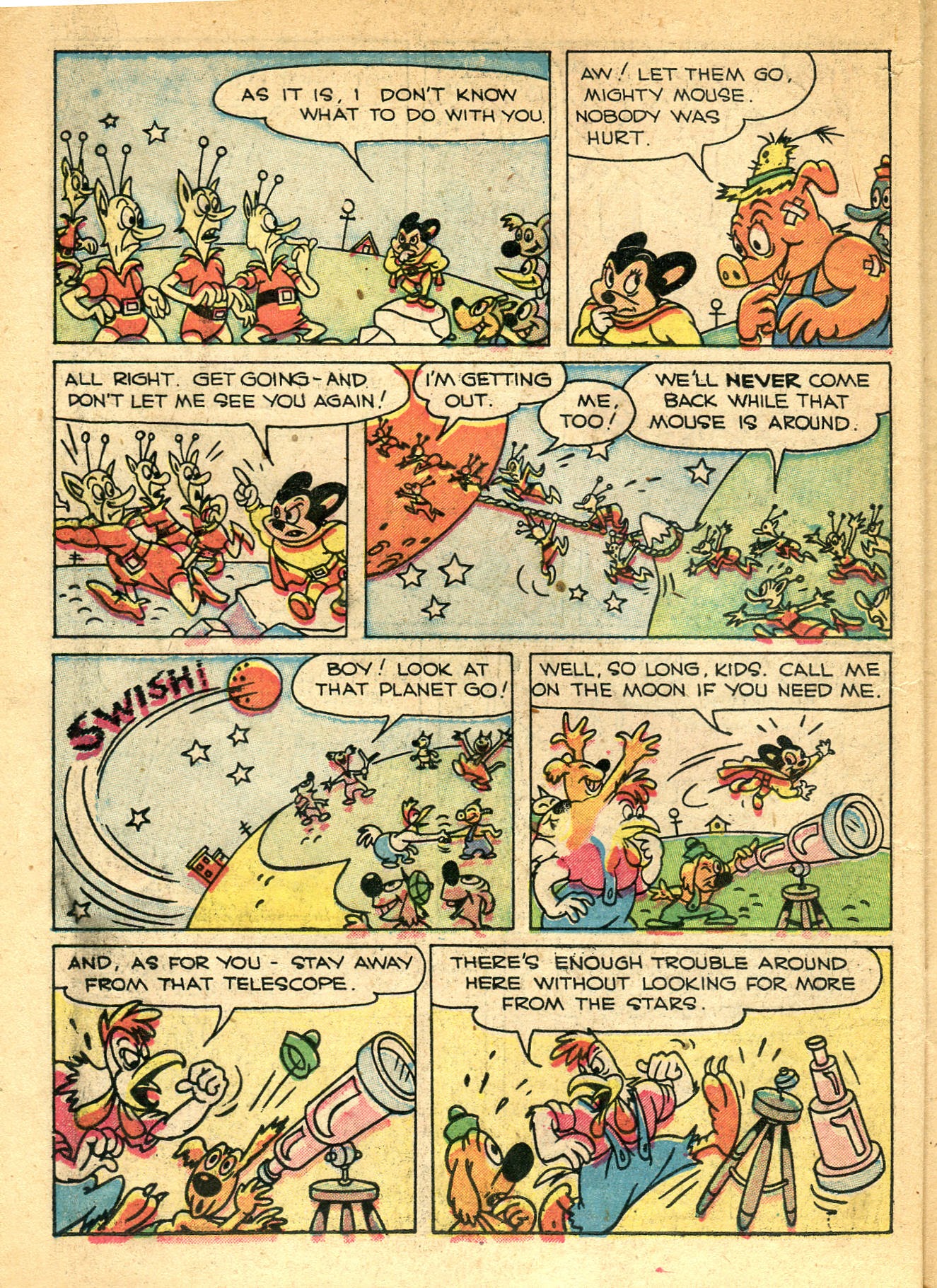 Read online Paul Terry's Mighty Mouse Comics comic -  Issue #23 - 18
