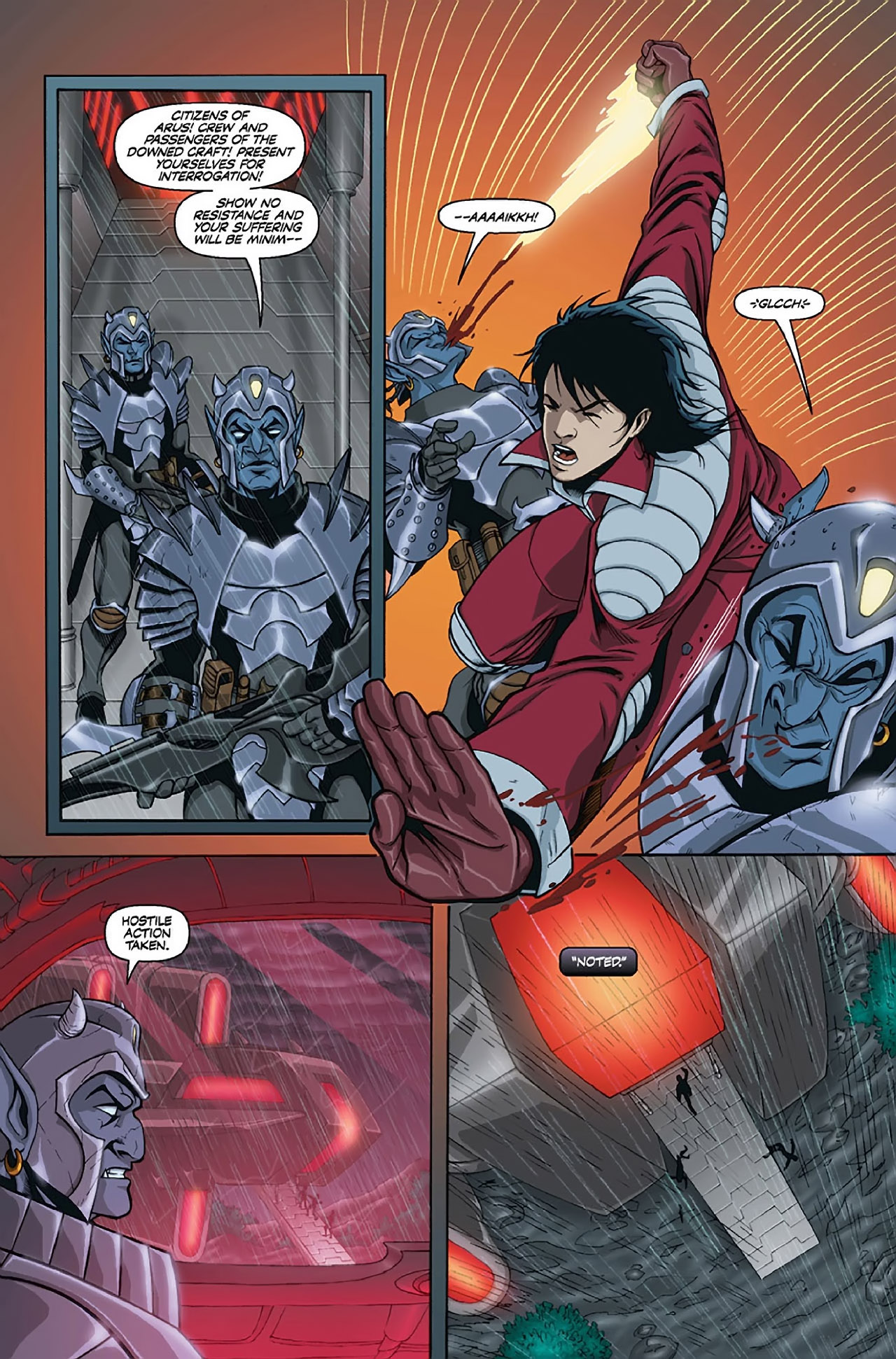 Read online Voltron: Defender of the Universe (Existed) comic -  Issue #2 - 5