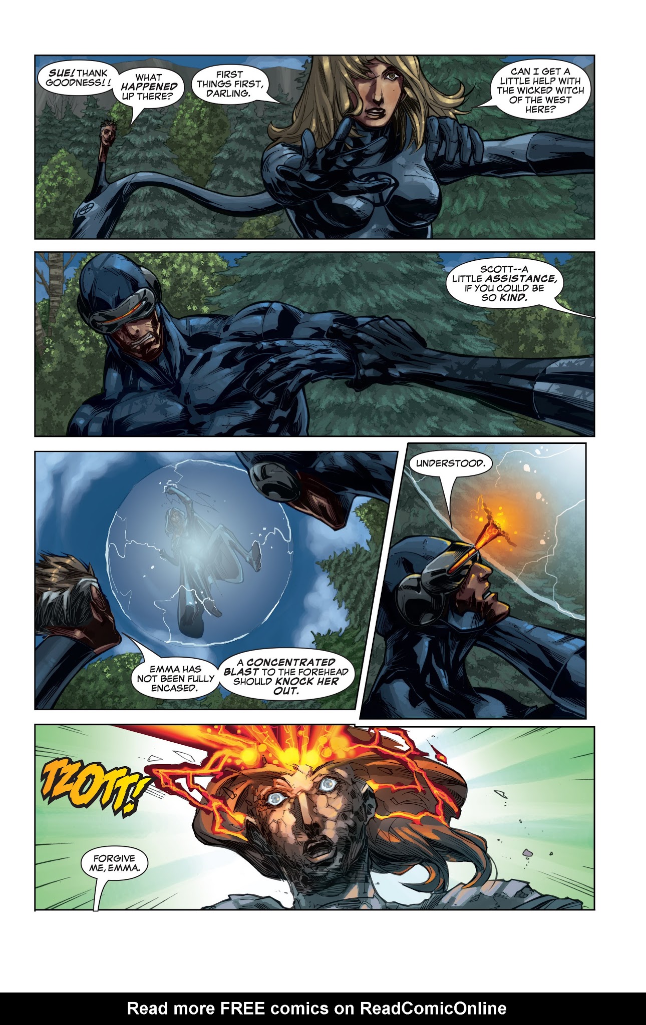 Read online X-Men/Fantastic Four comic -  Issue #3 - 17