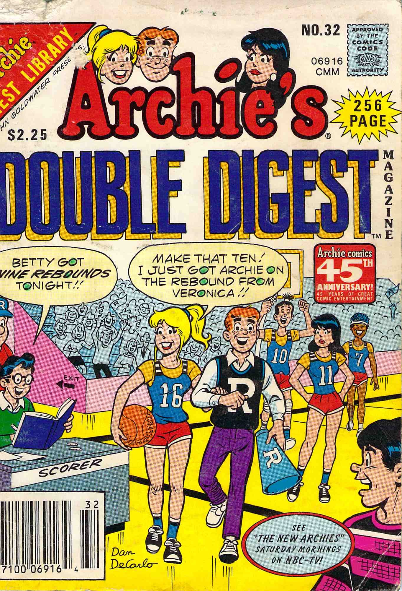 Read online Archie's Double Digest Magazine comic -  Issue #32 - 1