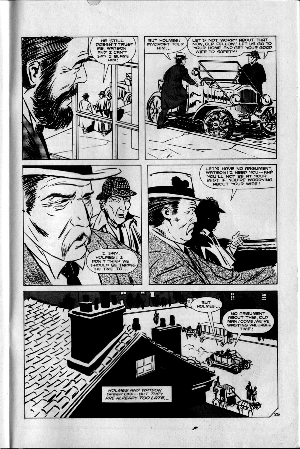 Read online Sherlock Holmes in the Case of the Missing Martian comic -  Issue #3 - 27