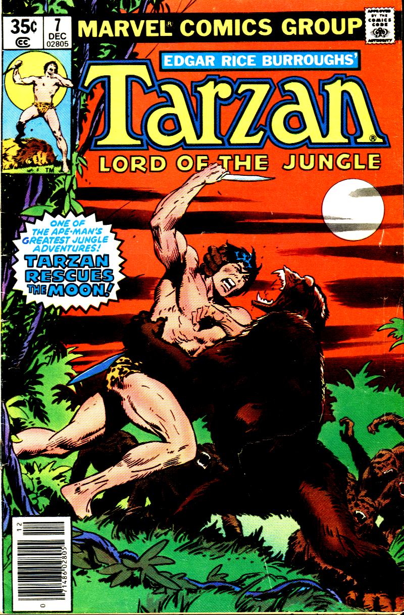 Read online Tarzan (1977) comic -  Issue #7 - 1