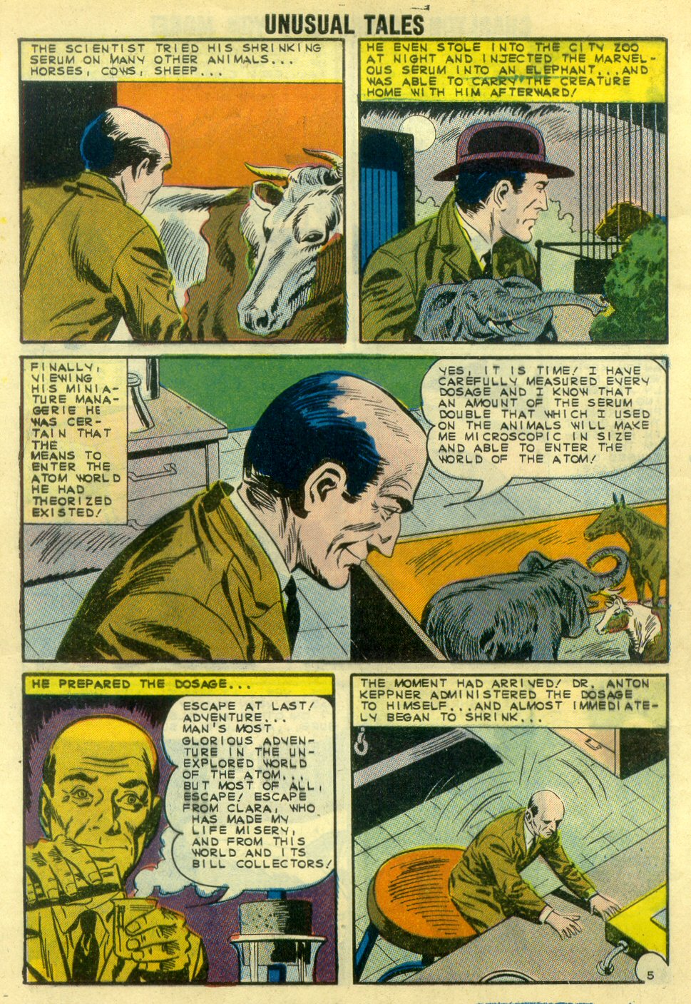 Read online Unusual Tales comic -  Issue #42 - 8