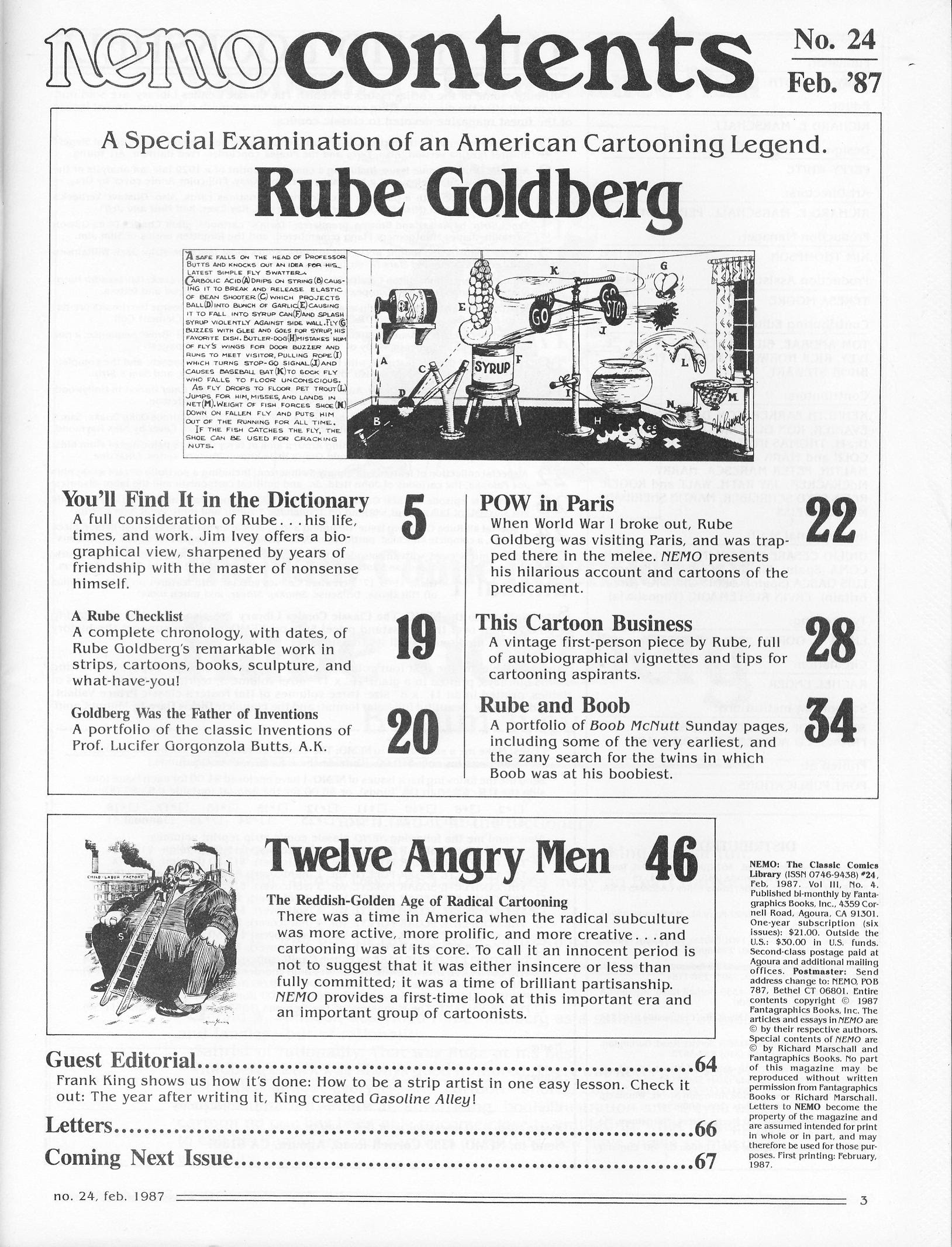 Read online Nemo: The Classic Comics Library comic -  Issue #24 - 3