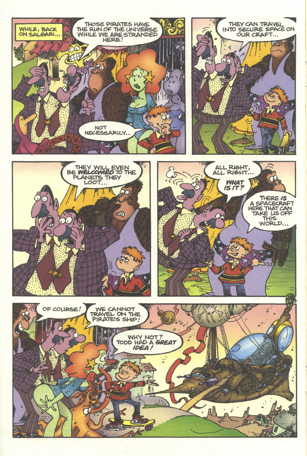 Read online Space Circus comic -  Issue #4 - 7