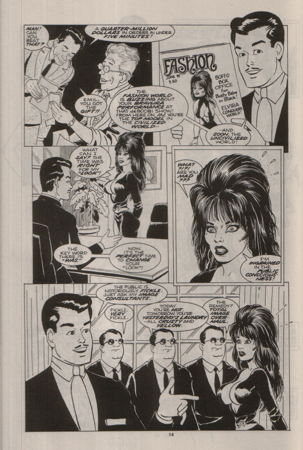 Read online Elvira, Mistress of the Dark comic -  Issue #22 - 15