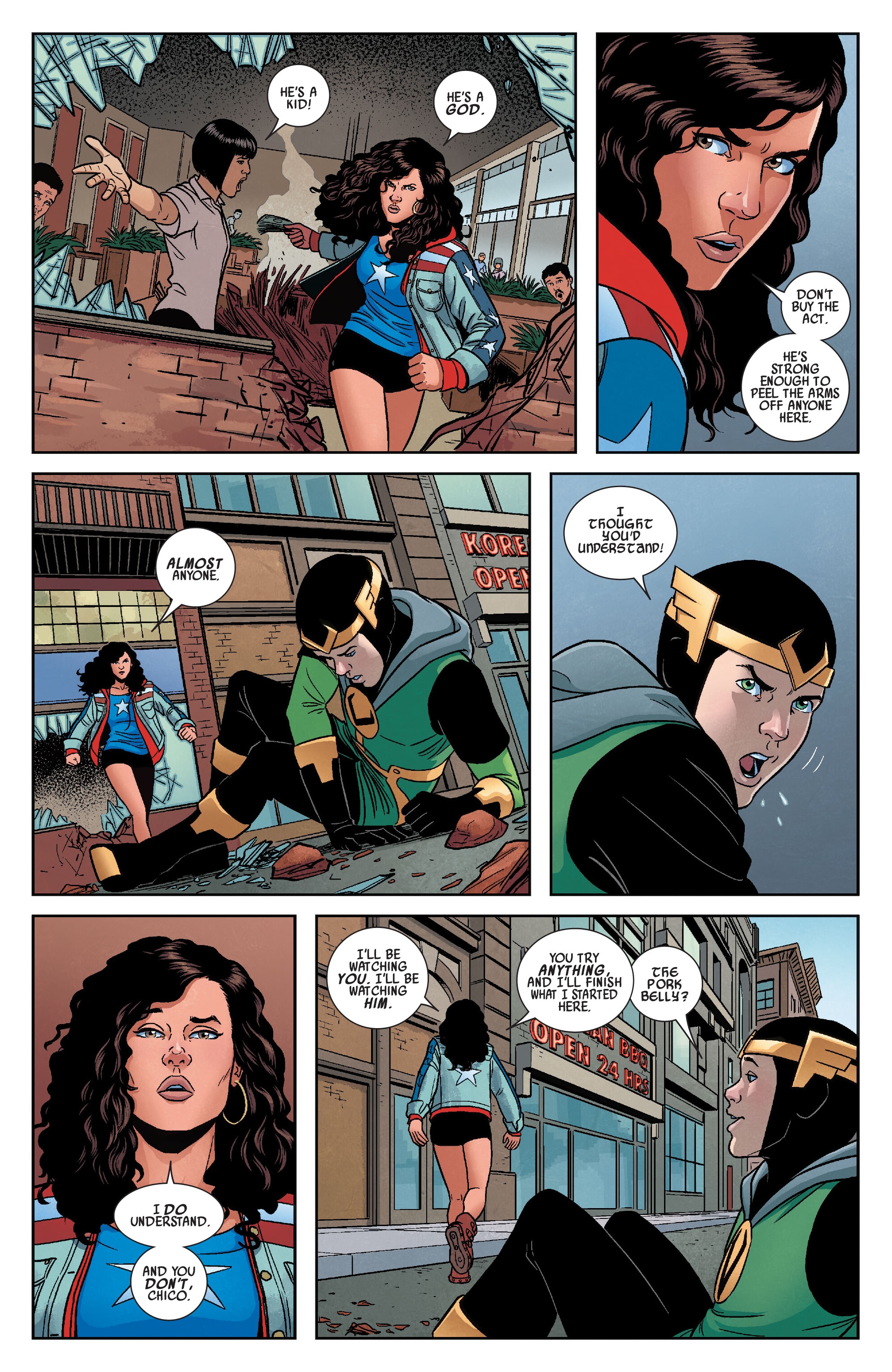 Read online Marvel-Verse: America Chavez comic -  Issue # TPB - 14