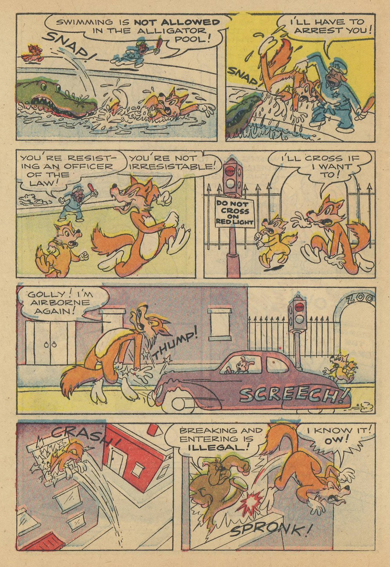 Read online Paul Terry's Mighty Mouse Comics comic -  Issue #45 - 56