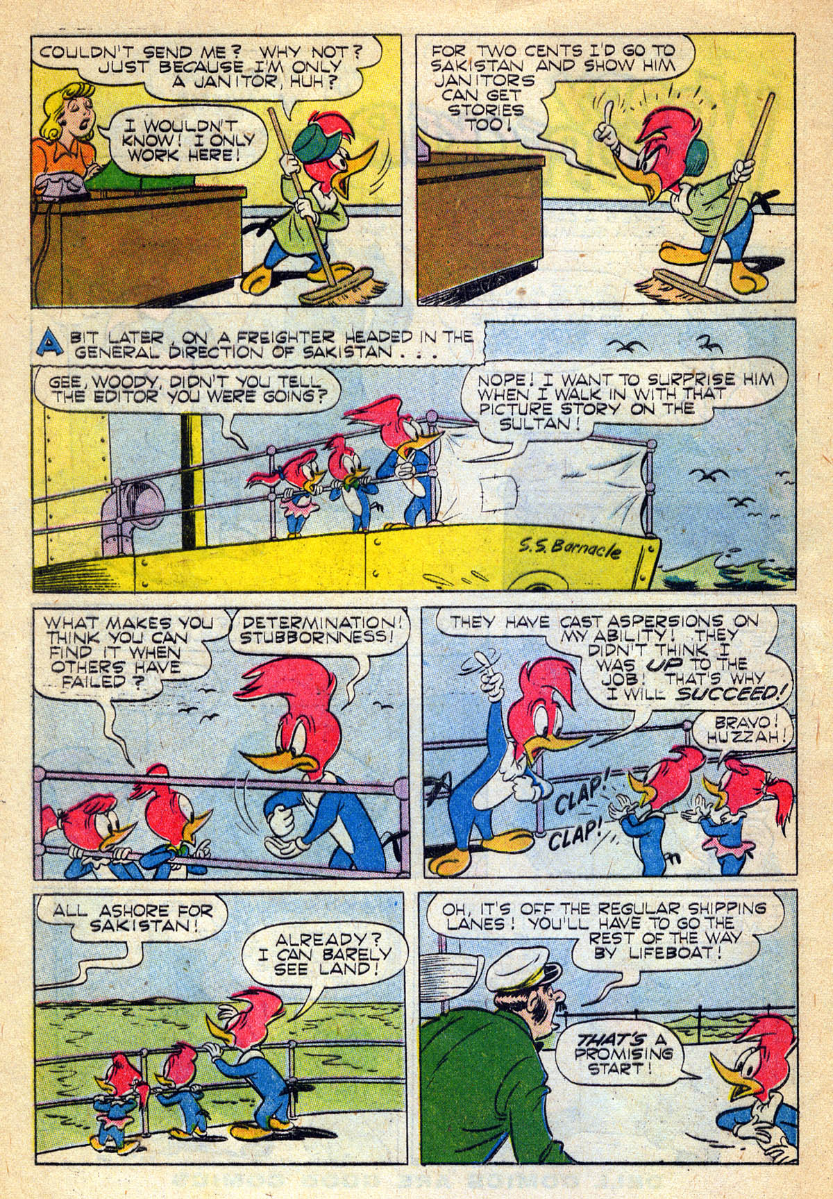 Read online Walter Lantz Woody Woodpecker (1952) comic -  Issue #48 - 4
