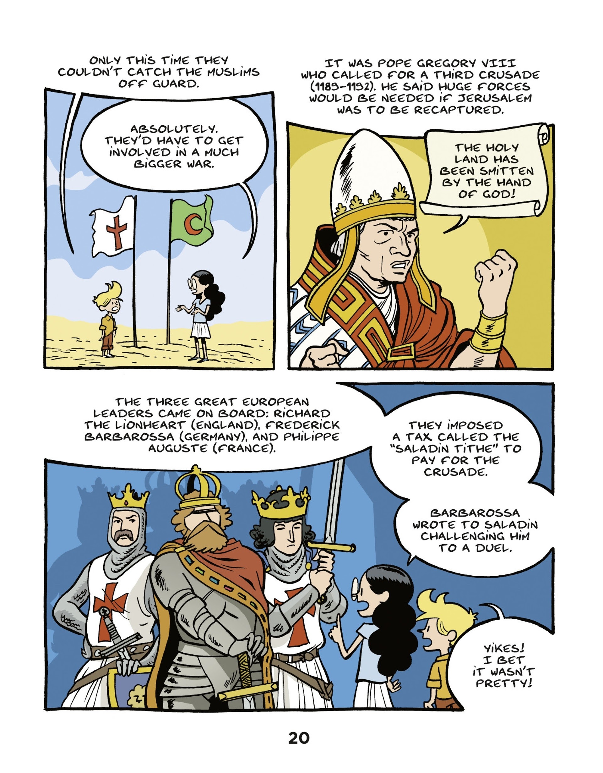 Read online On The History Trail With Ariane & Nino comic -  Issue #3 - 20