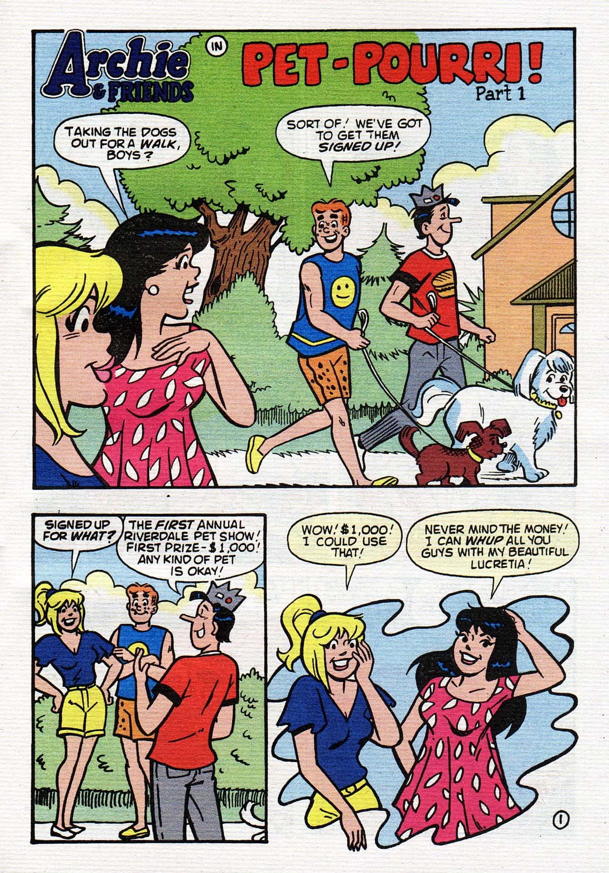 Read online Archie's Double Digest Magazine comic -  Issue #154 - 137