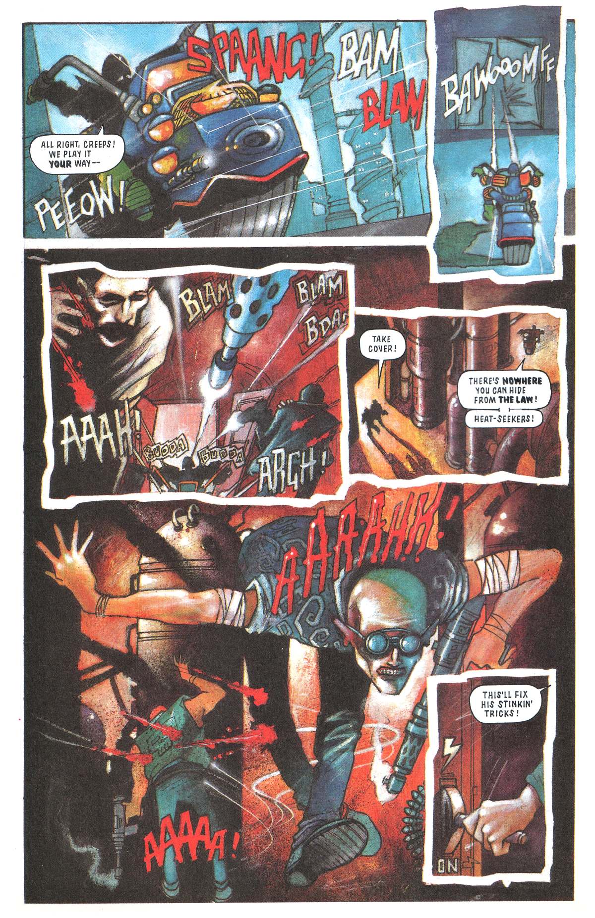 Read online Judge Dredd: The Megazine comic -  Issue #12 - 6