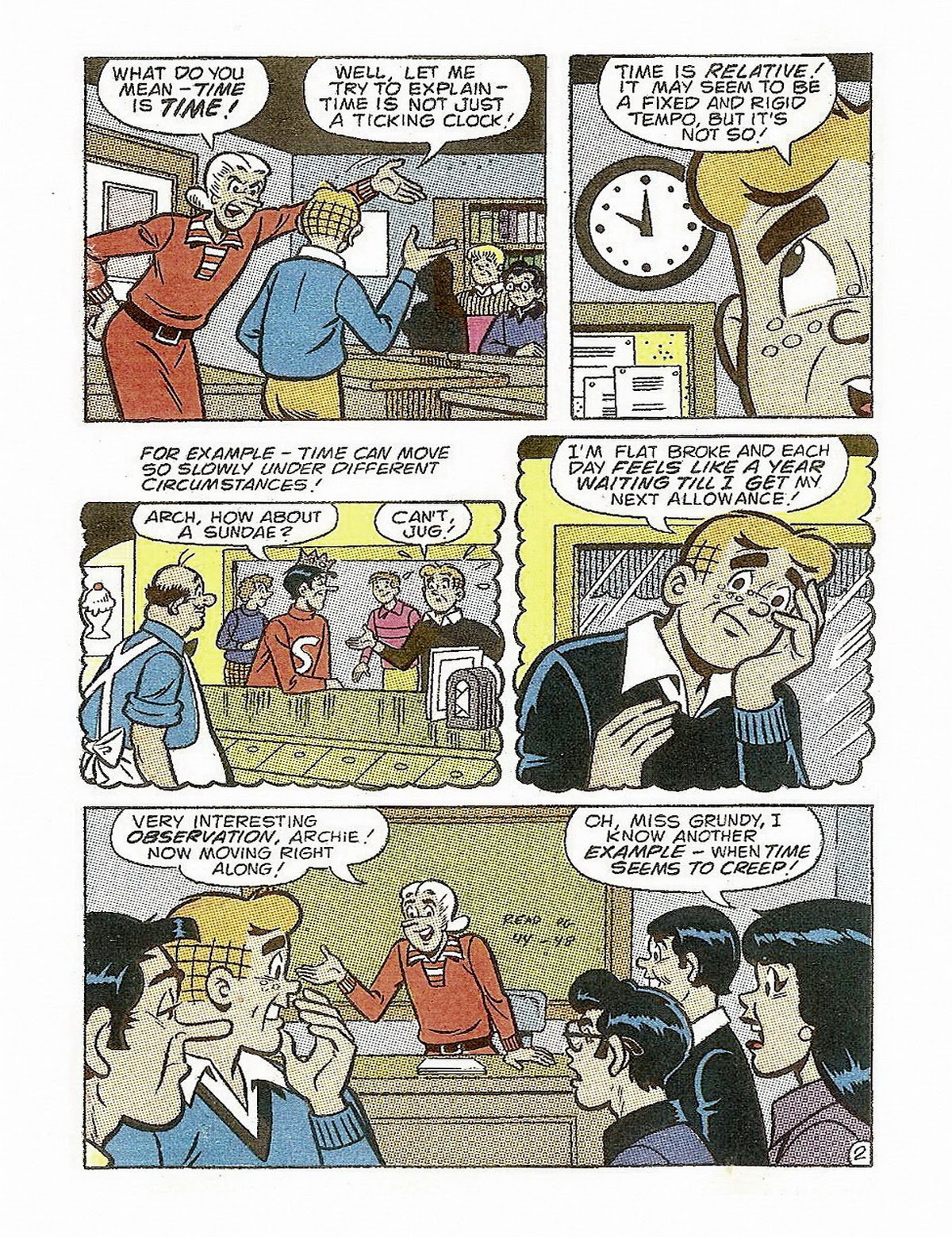 Read online Archie's Double Digest Magazine comic -  Issue #57 - 147